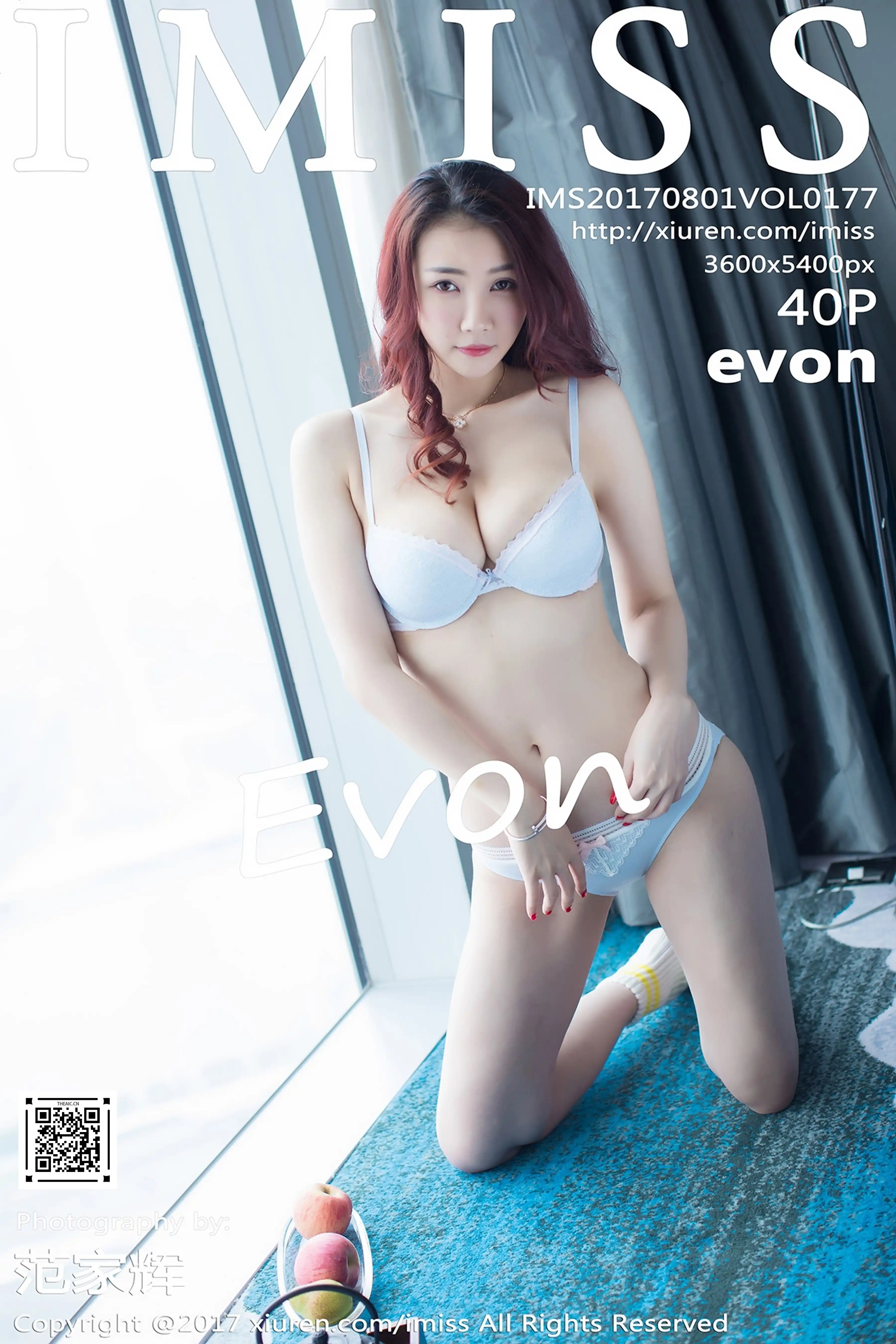 IMISS爱蜜社 2017.08.01 Vol.177 Evon[40+1P125M]