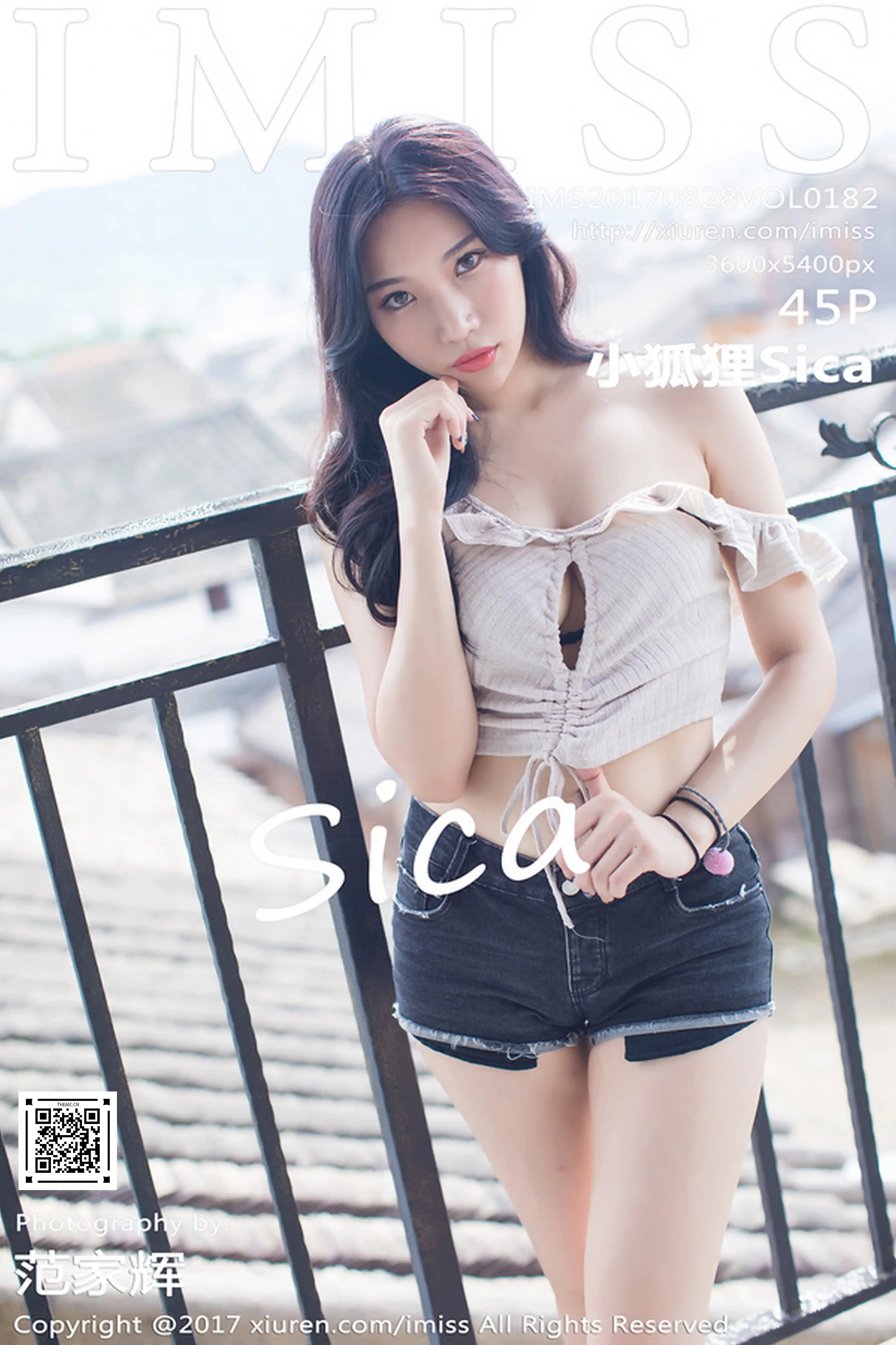 IMISS爱蜜社 2017.08.28 Vol.182 小狐狸Sica[45+1P151M]