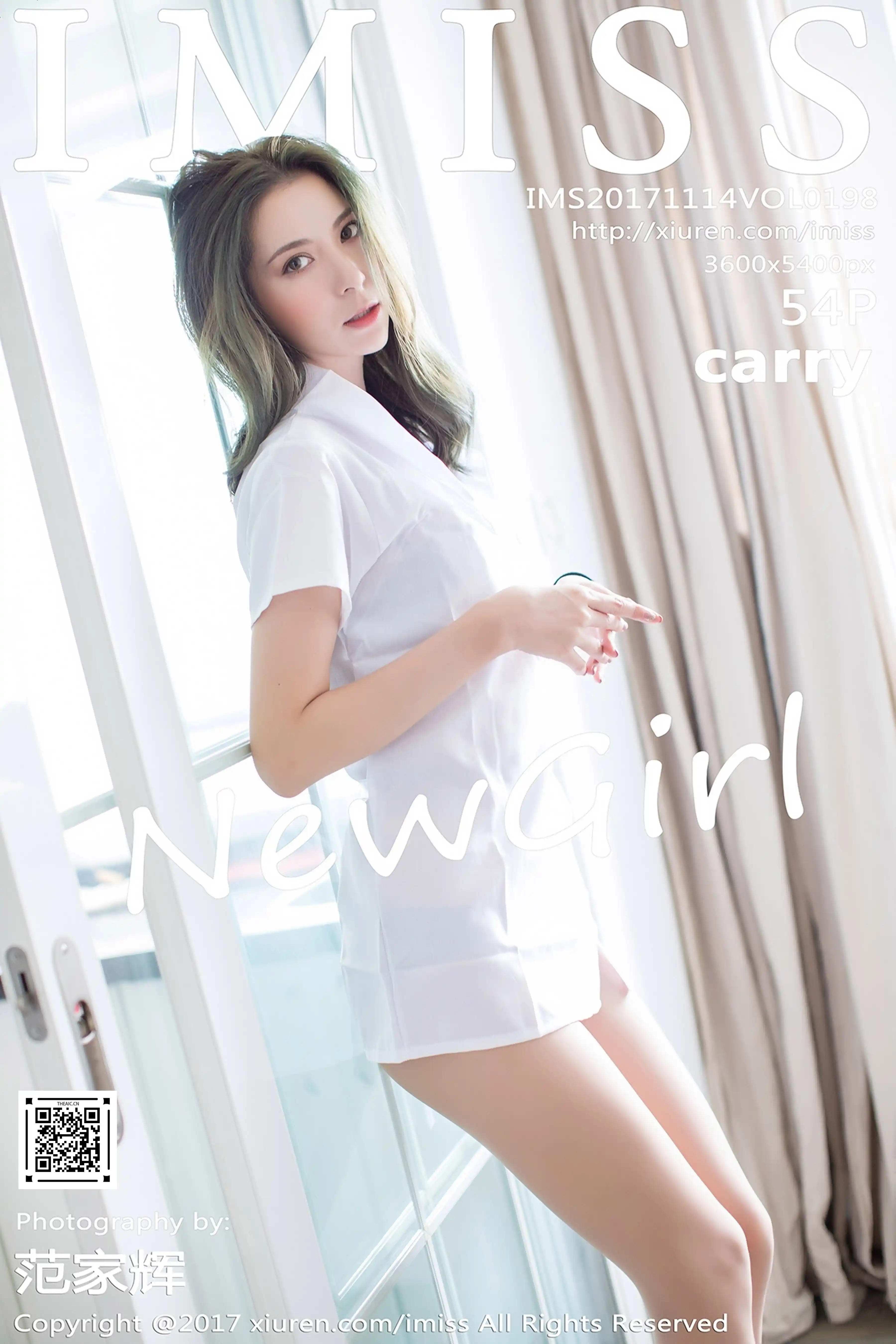 IMISS爱蜜社 2017.11.14 Vol.198 Carry[54+1P184M]