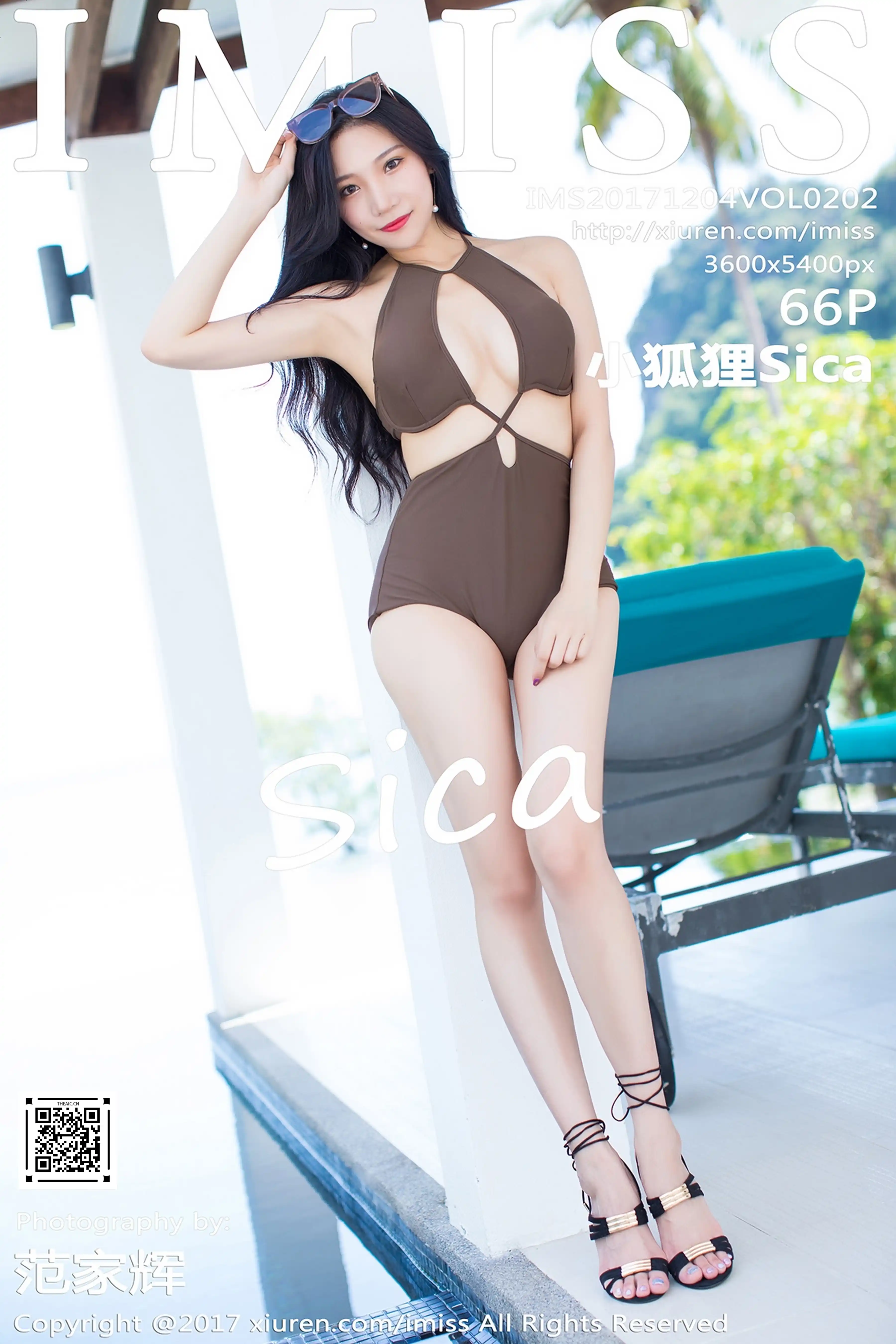 IMISS爱蜜社 2017.12.04 Vol.202 小狐狸Sica[66+1P202M]