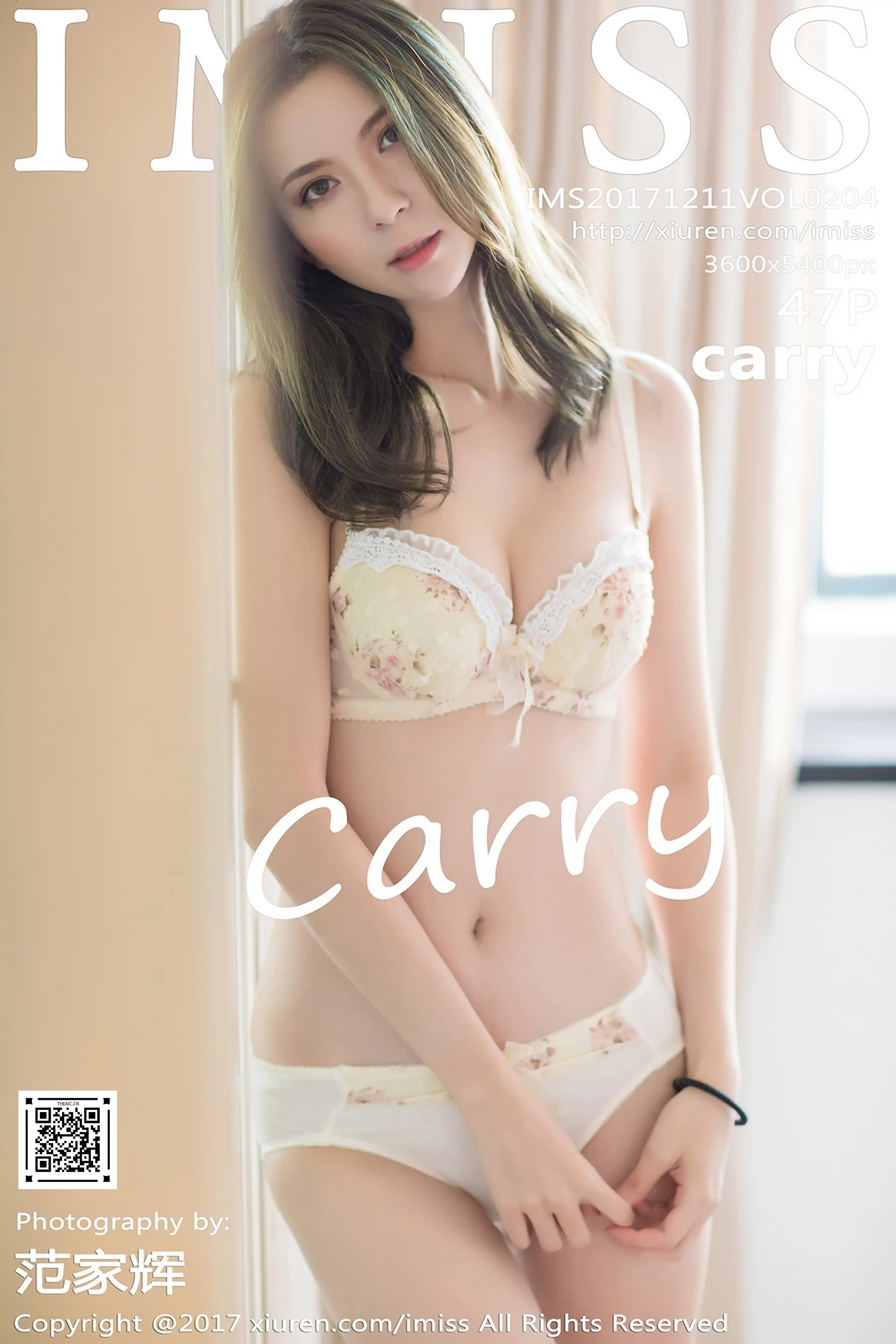 IMISS爱蜜社 2017.12.11 Vol.204 carry[47+1P159M]