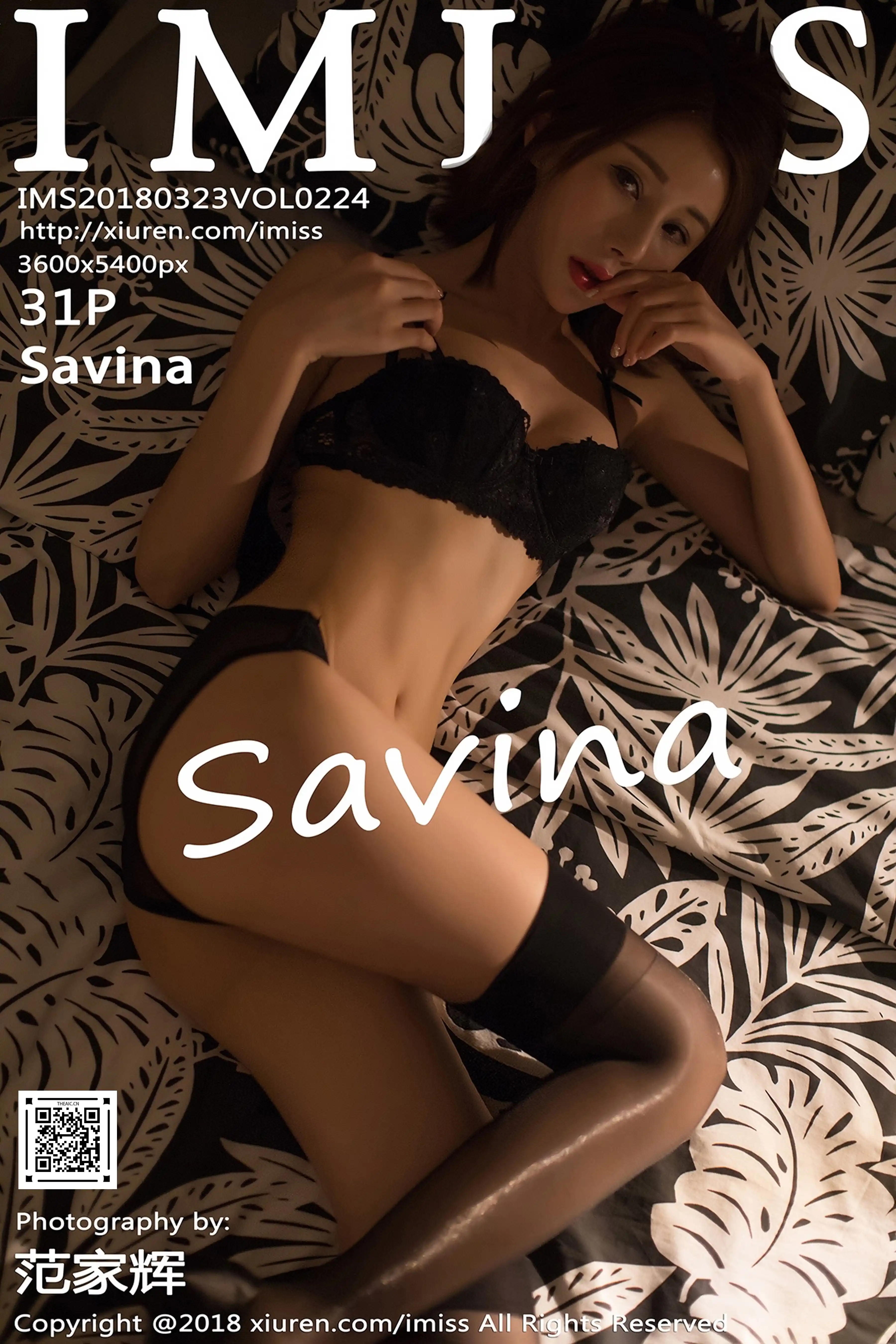 IMISS爱蜜社 2018.03.23 Vol.224 Savina[31+1P66M]