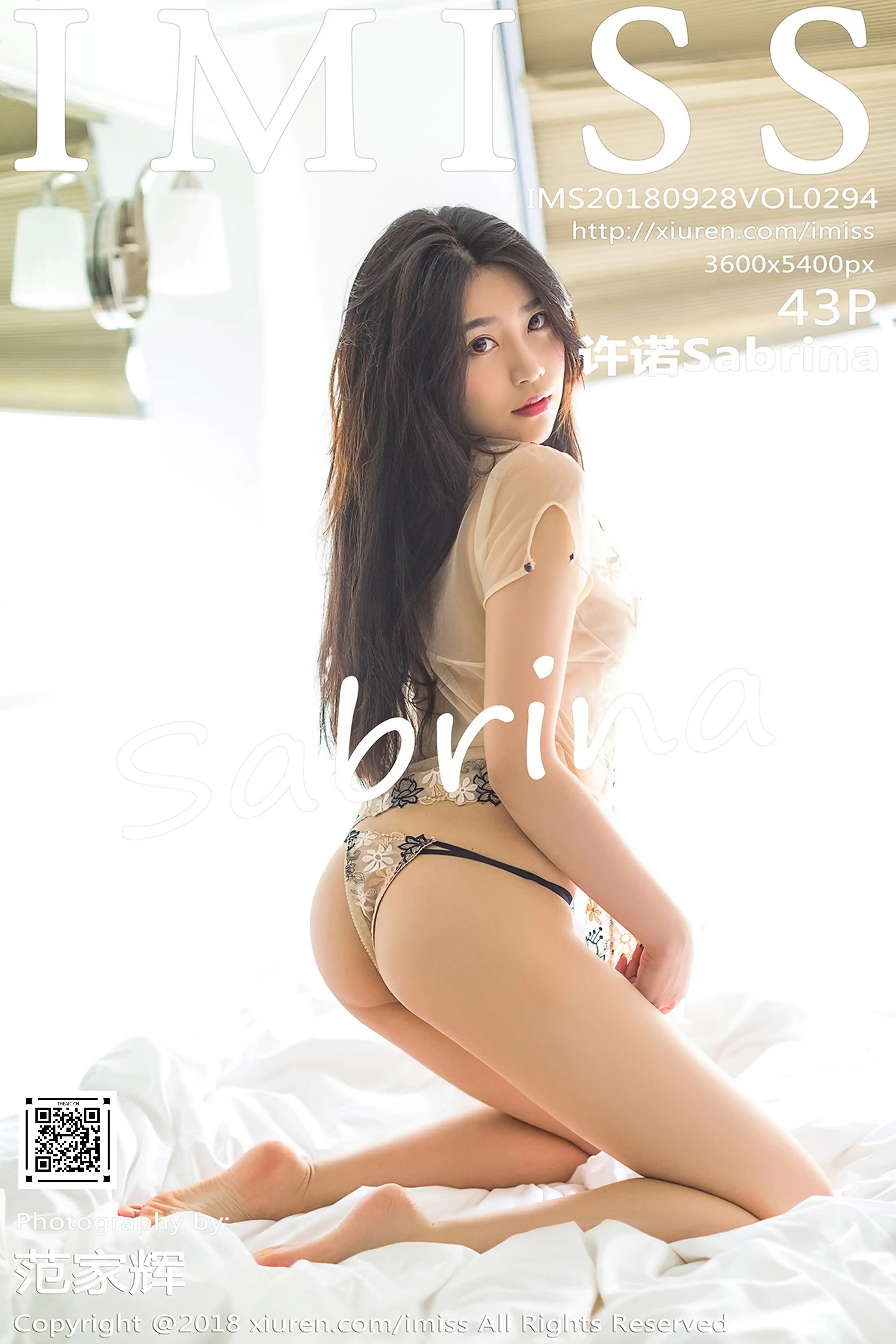 IMISS爱蜜社 2018.09.28 Vol.294 许诺Sabrina[43+1P126M]