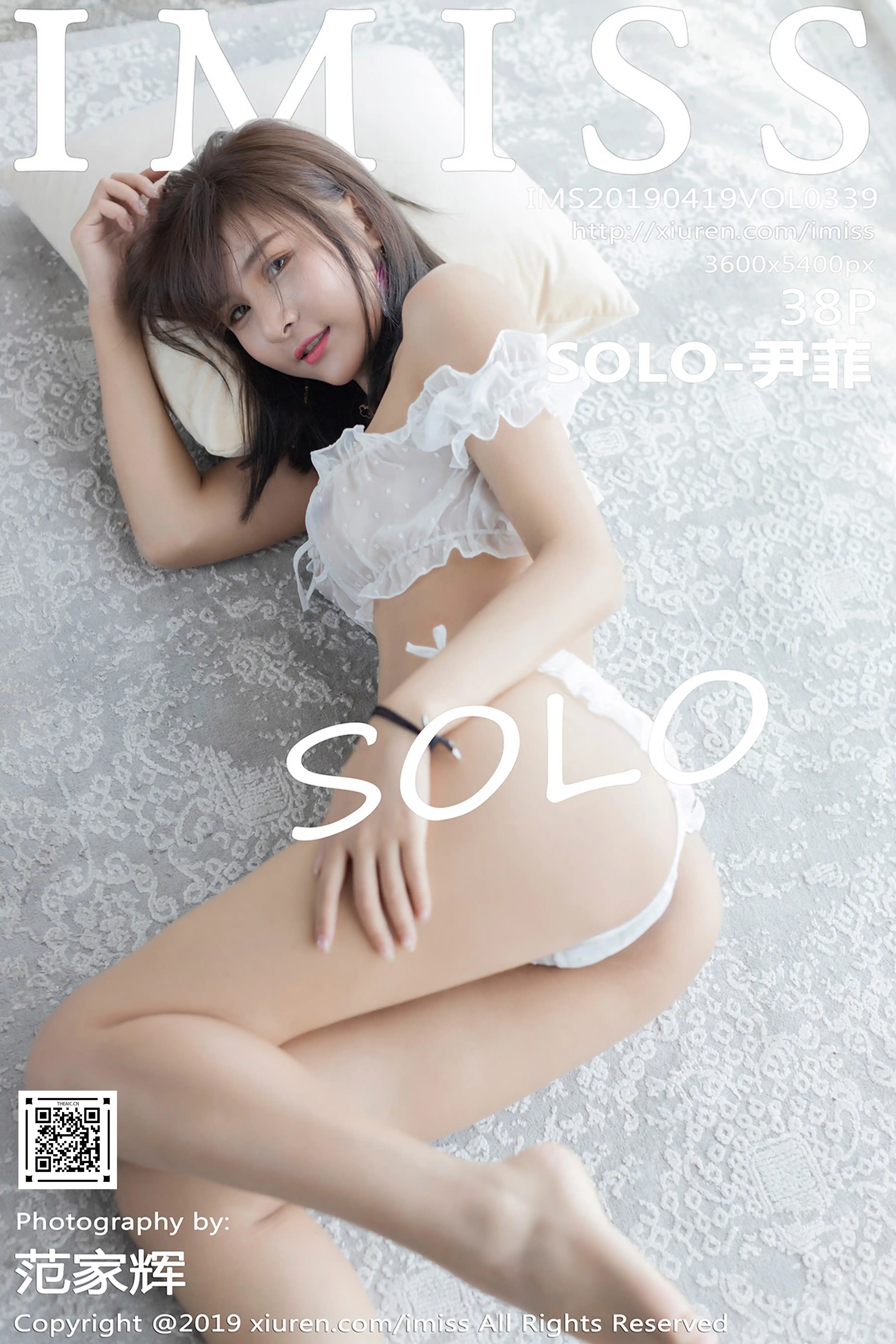 IMISS爱蜜社 2019.04.19 Vol.339 SOLO-尹菲