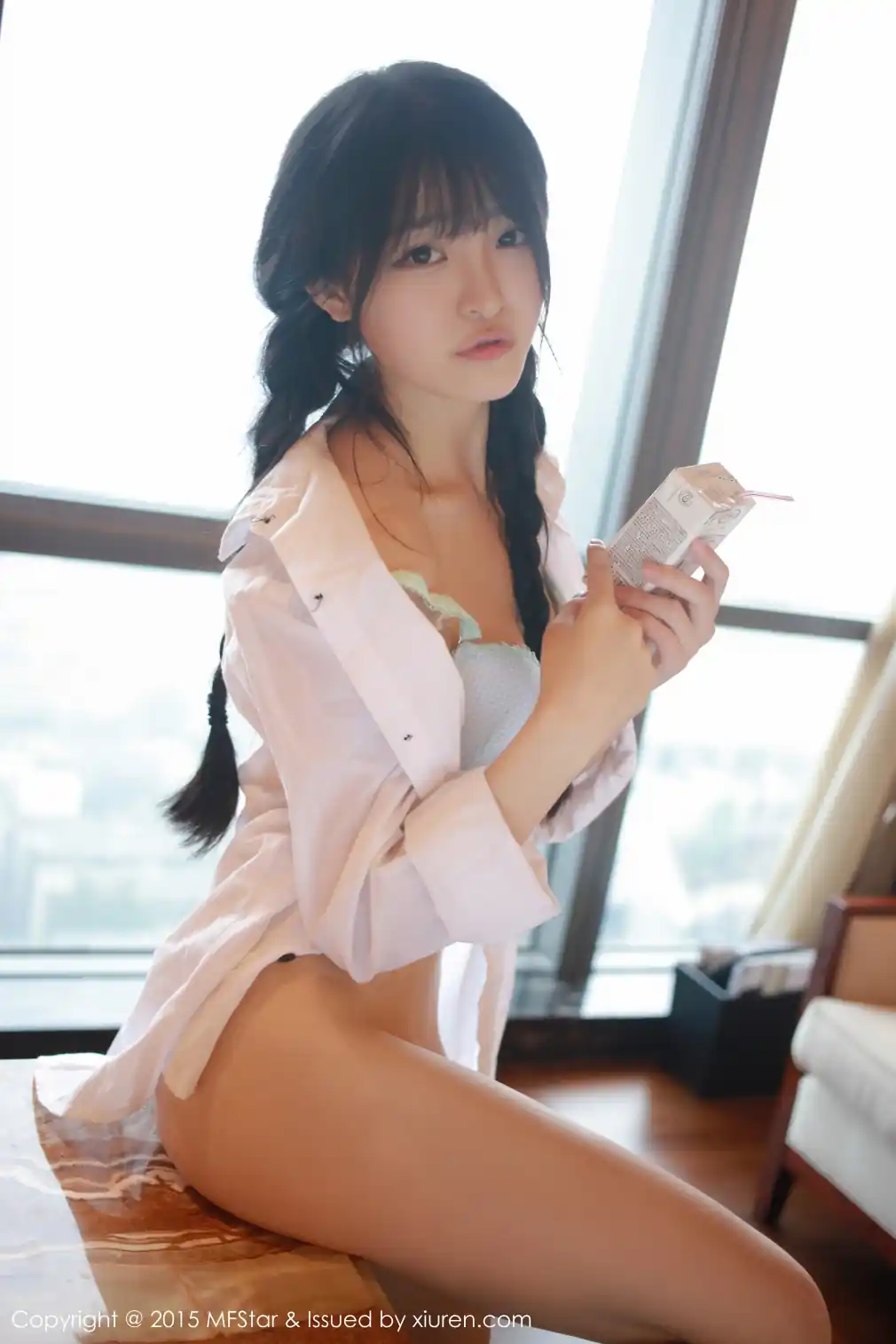 MFStar模范学院 2015.09.30 Vol.025 伊小七MoMo[50+1P34M] - 第3张