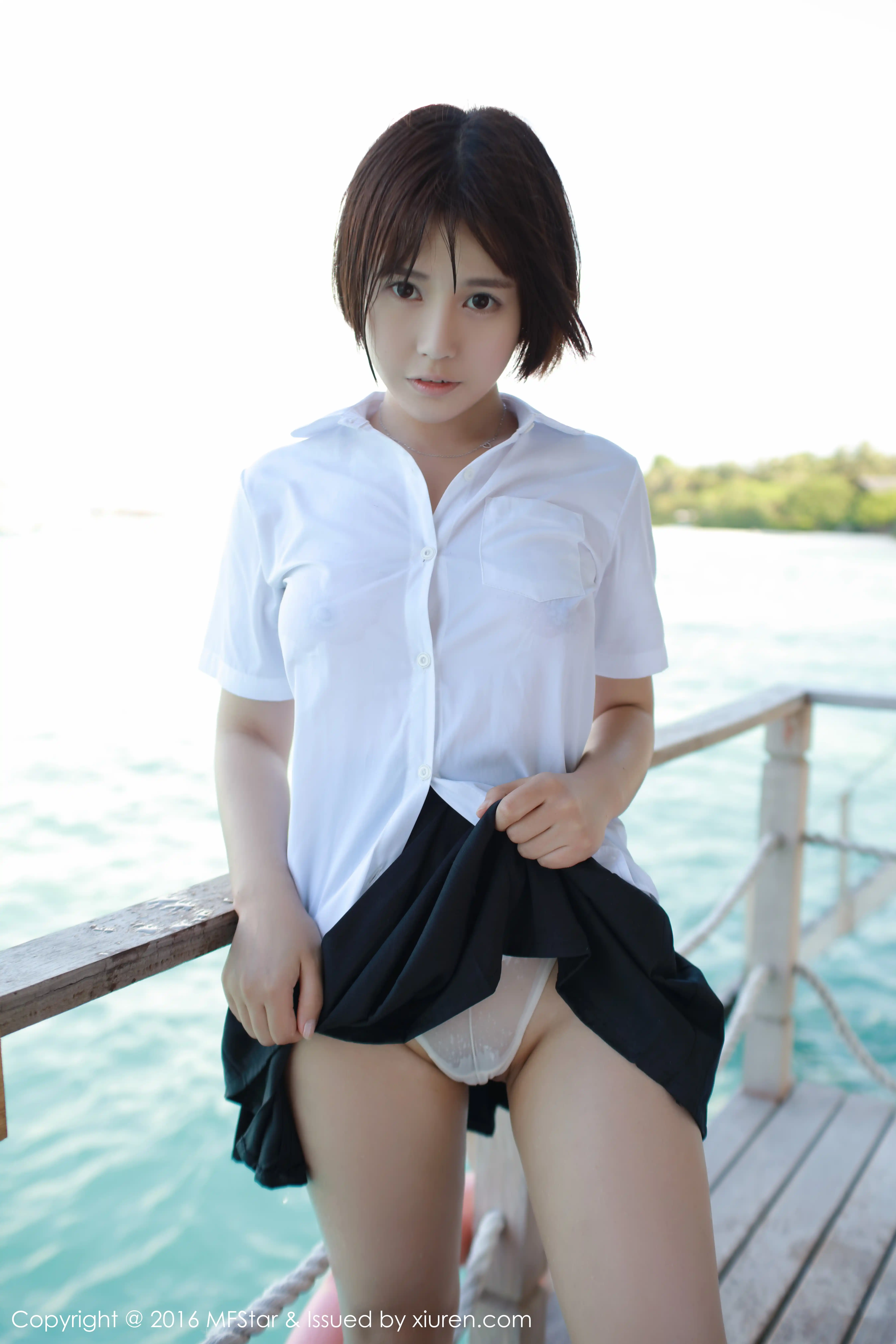 MFStar模范学院 2016.05.18 Vol.057 Evelyn艾莉 [50P+175M] - 第2张
