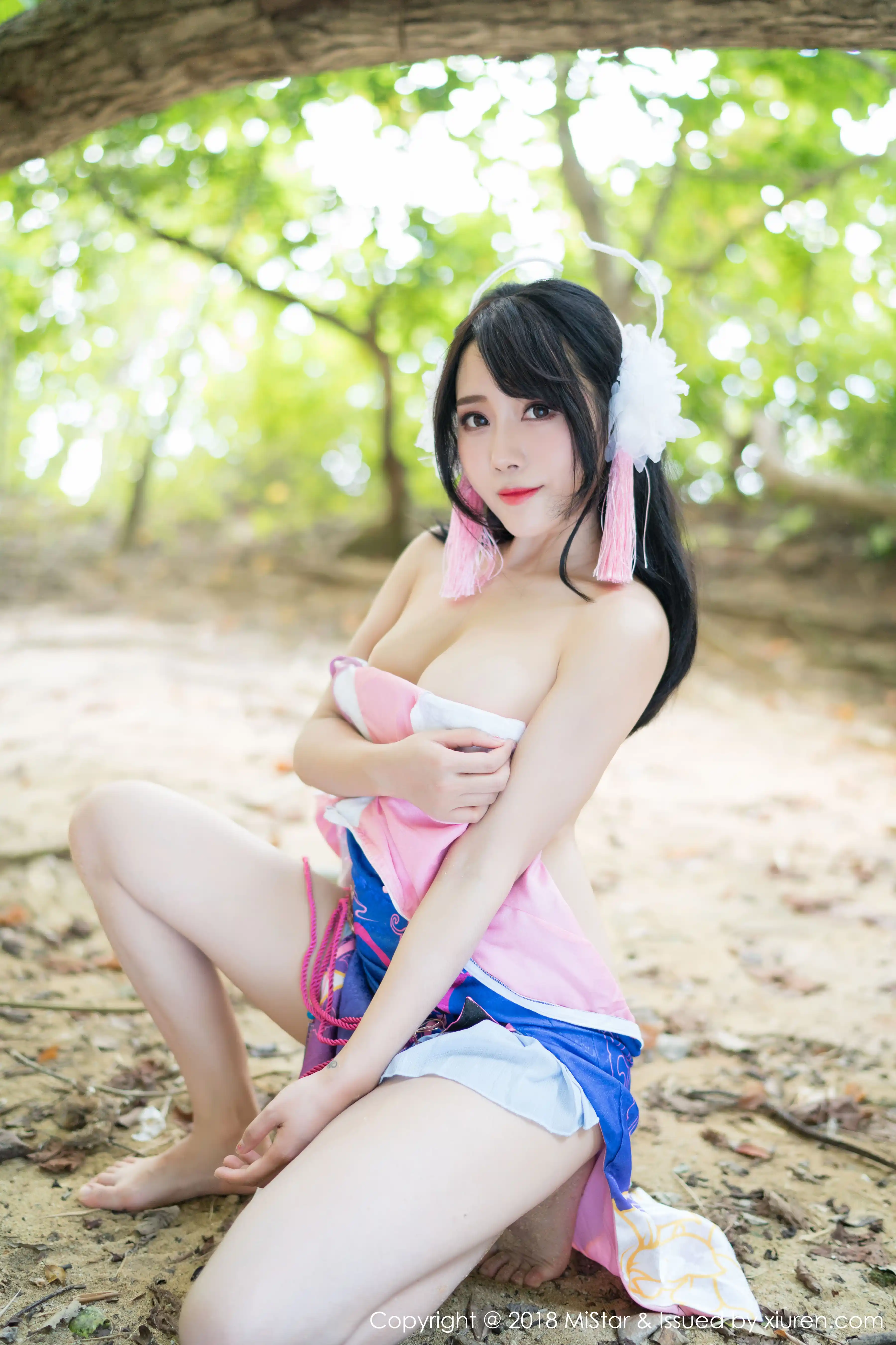 MiStar魅妍社 2018.05.15 VOL.215 Youlina – Dou Dou Jing (兜豆靓) - 第2张