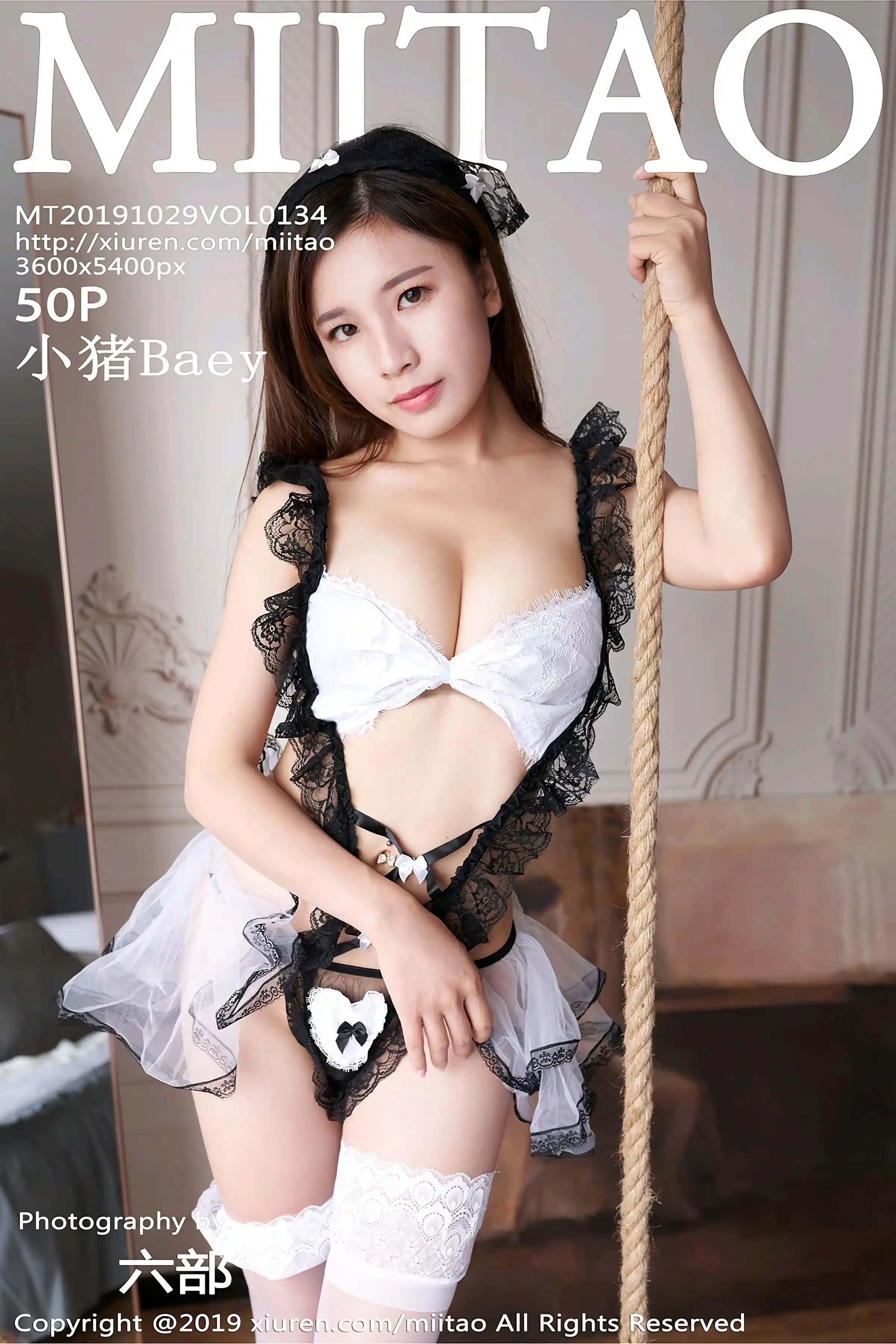 MiiTao蜜桃社 2019.10.29 VOL.134 小猪Baey [50+1P]