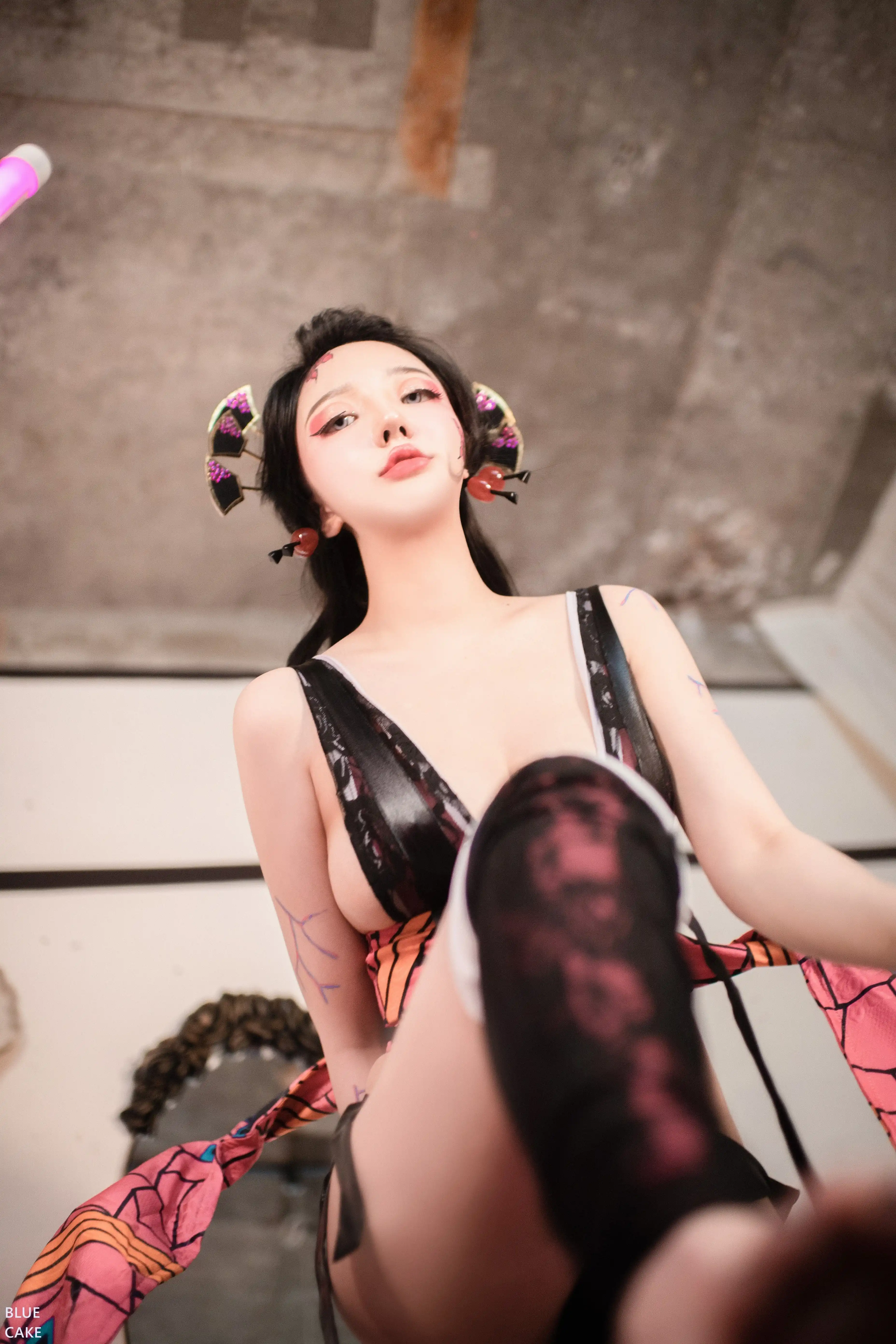 BLUECAKE Vol.0067 YeEun (손예은) Red Oni [108P-650MB] - 第1张
