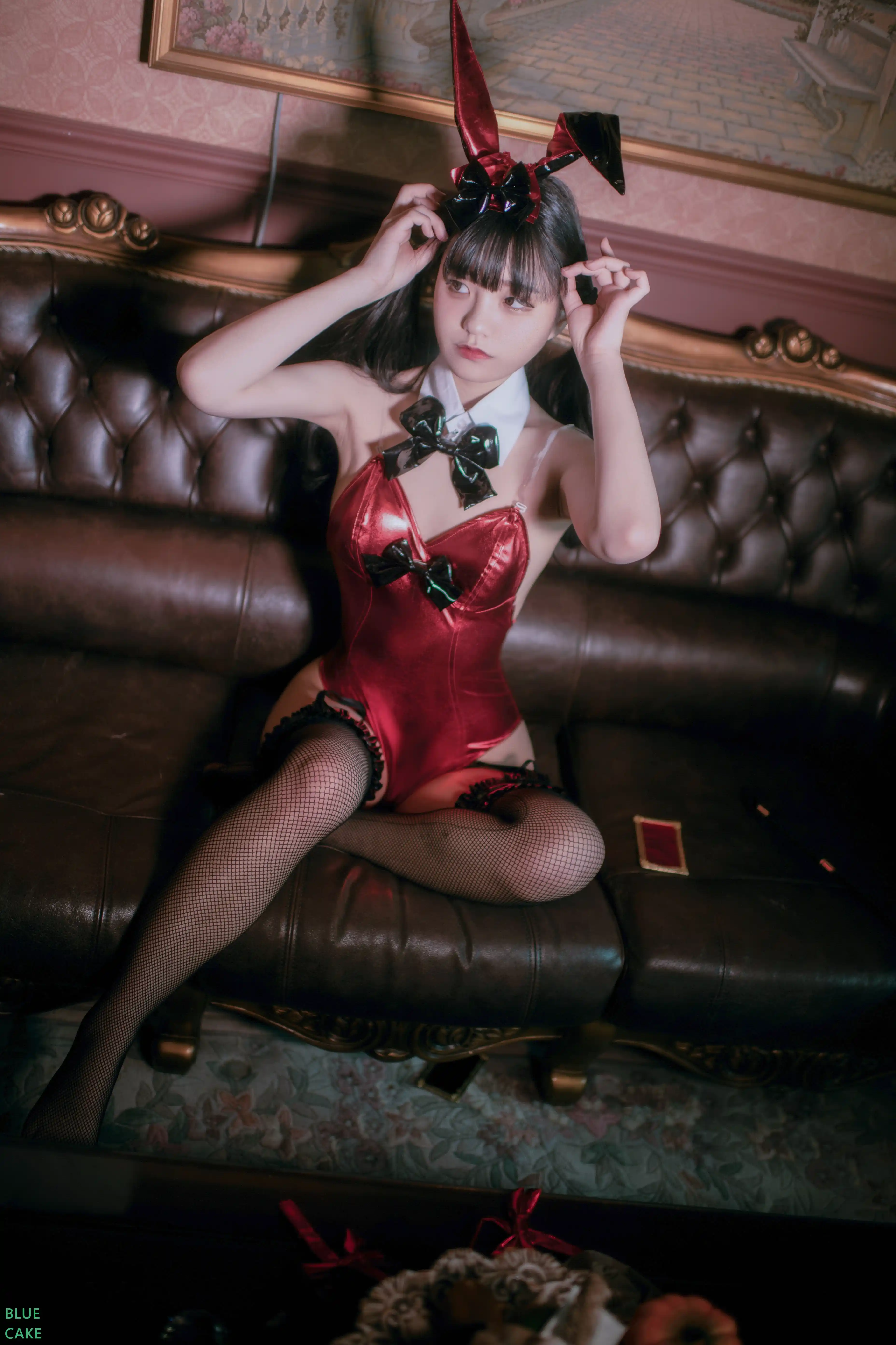 BLUECAKE Vol.0076 Jenny (정제니) Kurumi Bunny Full.Ver [142P--1.94GB] - 第1张