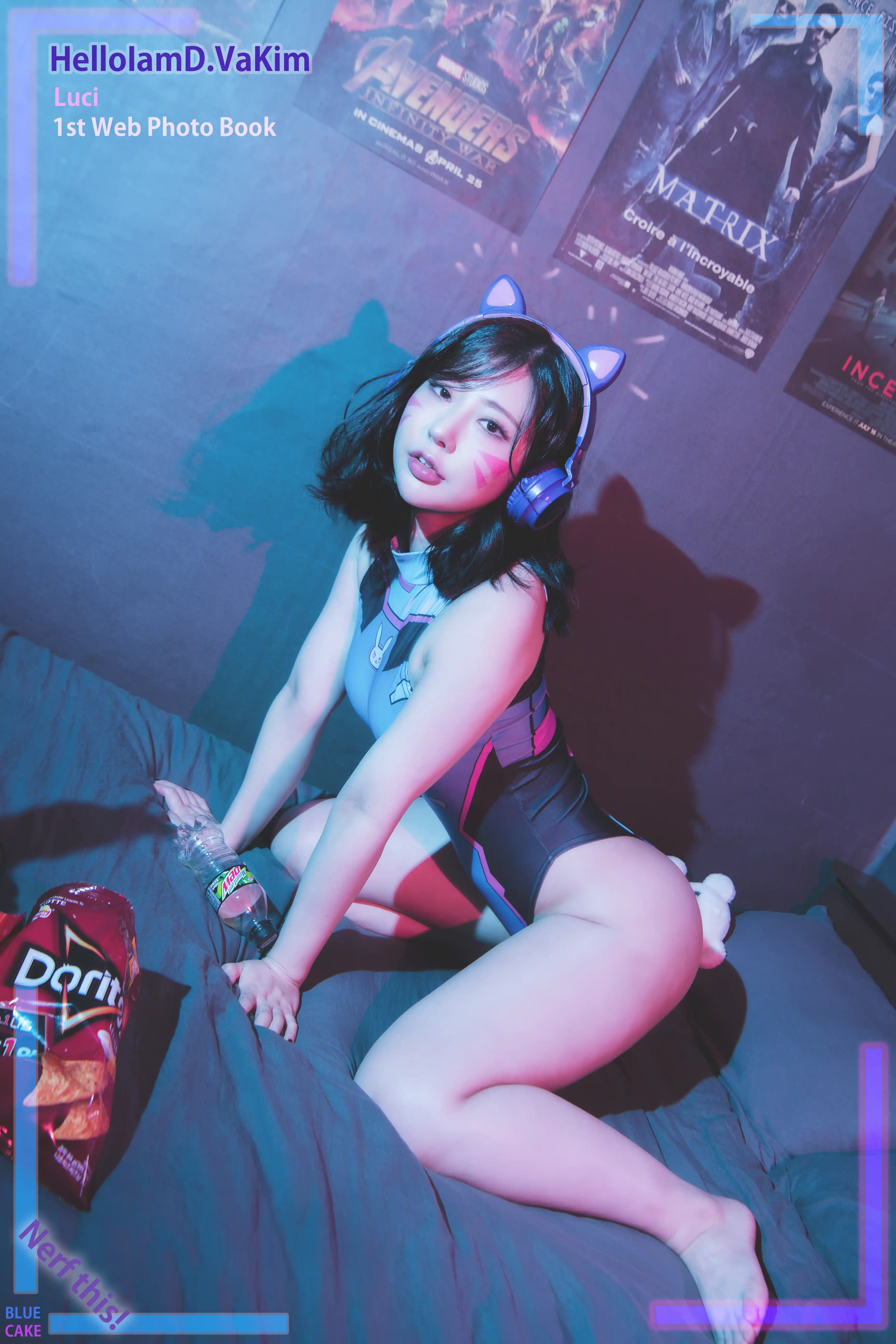 BLUECAKE Vol.0098 Luci (루시) Hello I am D.Va Kim [80P 1GB]