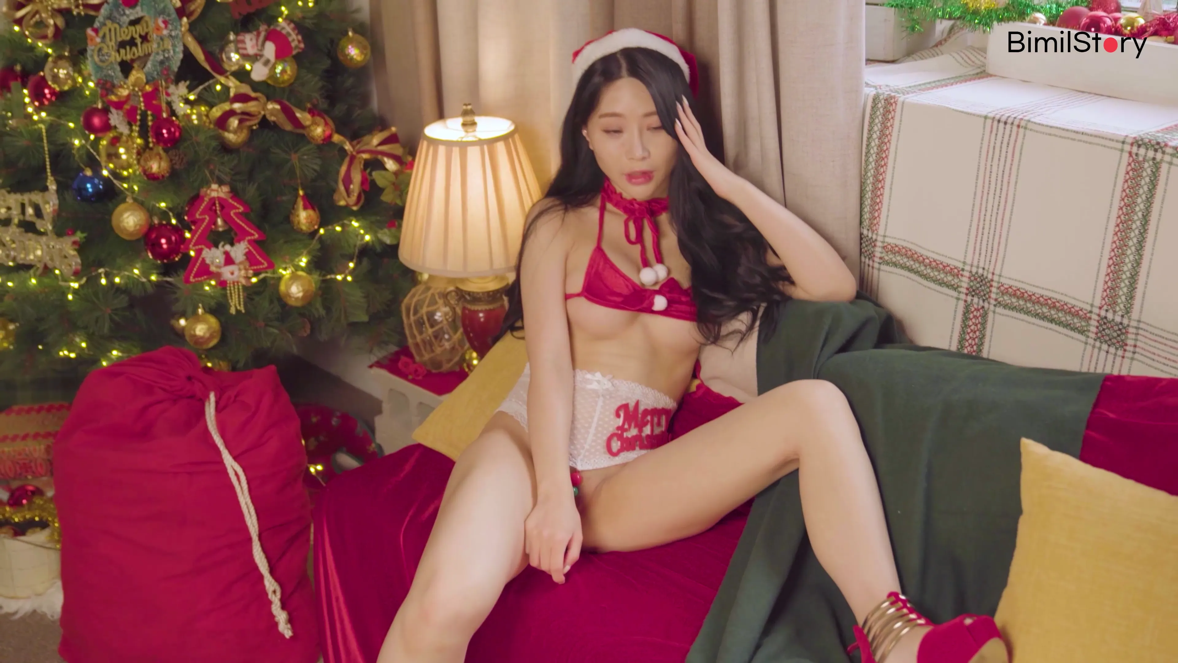 Bimilstory NO.121 Minjung Vol.05 X-mas special Challenge! beads panties Santa girl [175P+1V／2.50GB] - 第2张