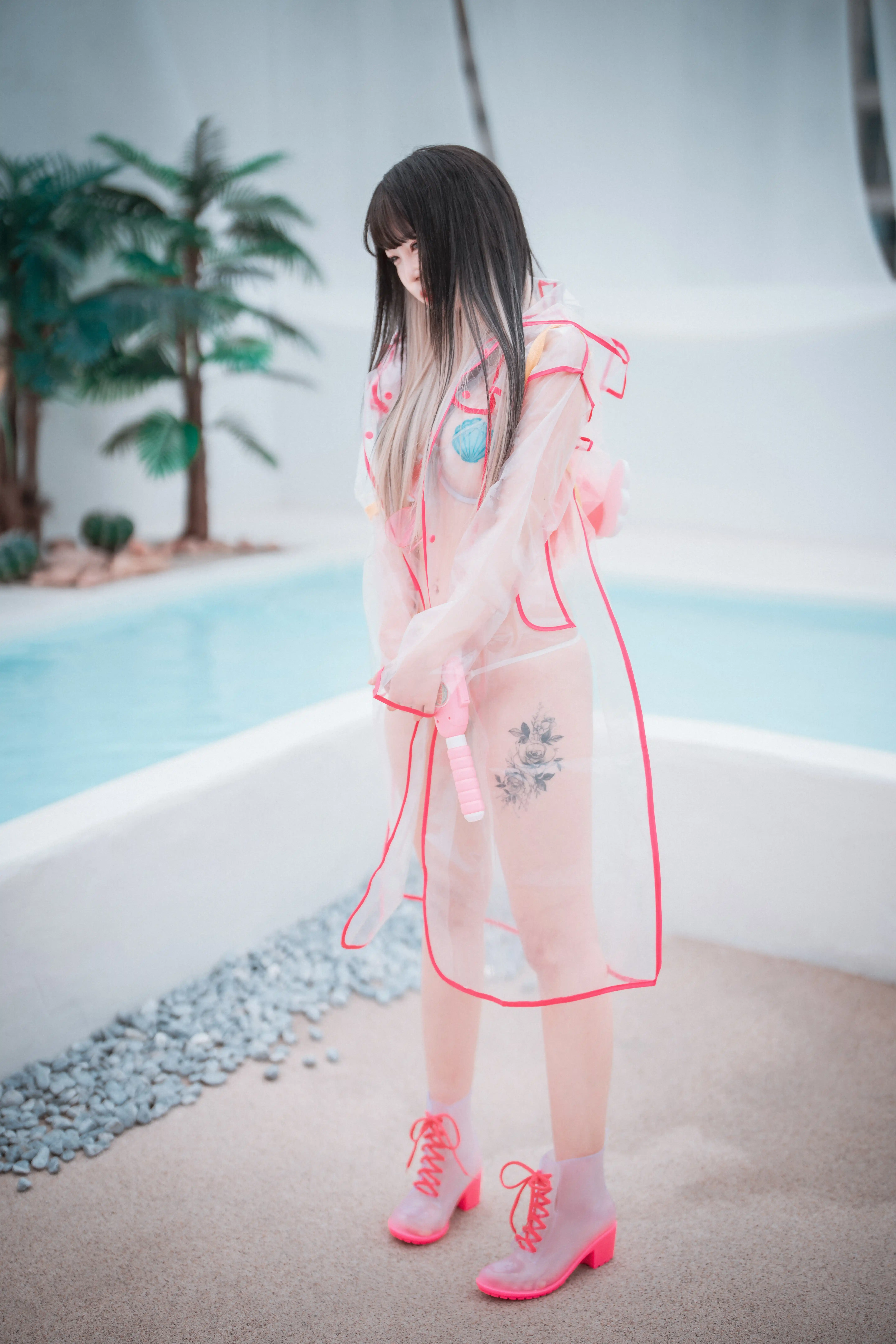 DJAWA Photo Vol.0002 Aram (아람) “Poolside Summer” [70P 1.42GB] - 第3张