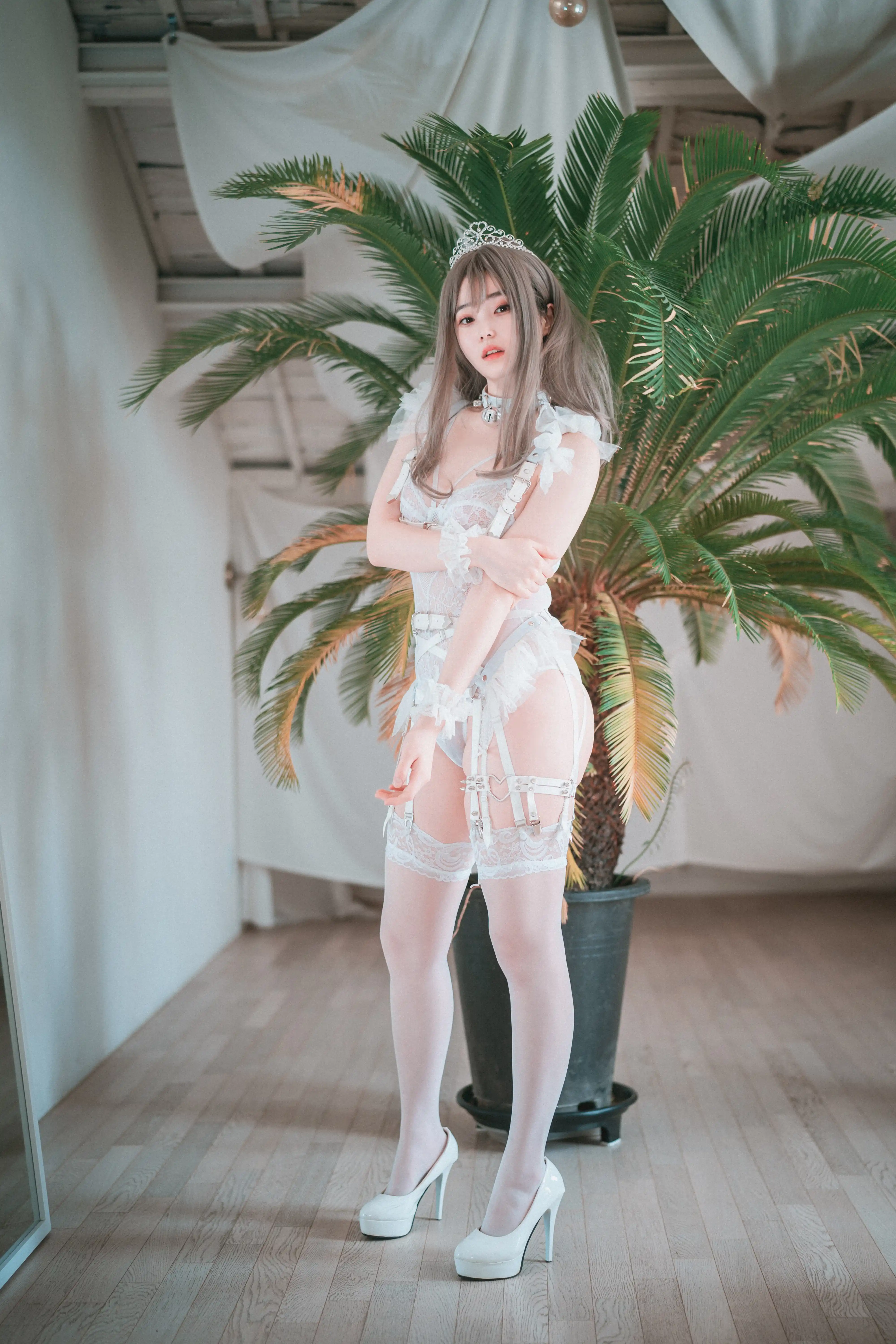 DJAWA Photo Vol.0009 Bambi (밤비) “Reine de Blanc (B-side)” [63P 715MB] - 第2张