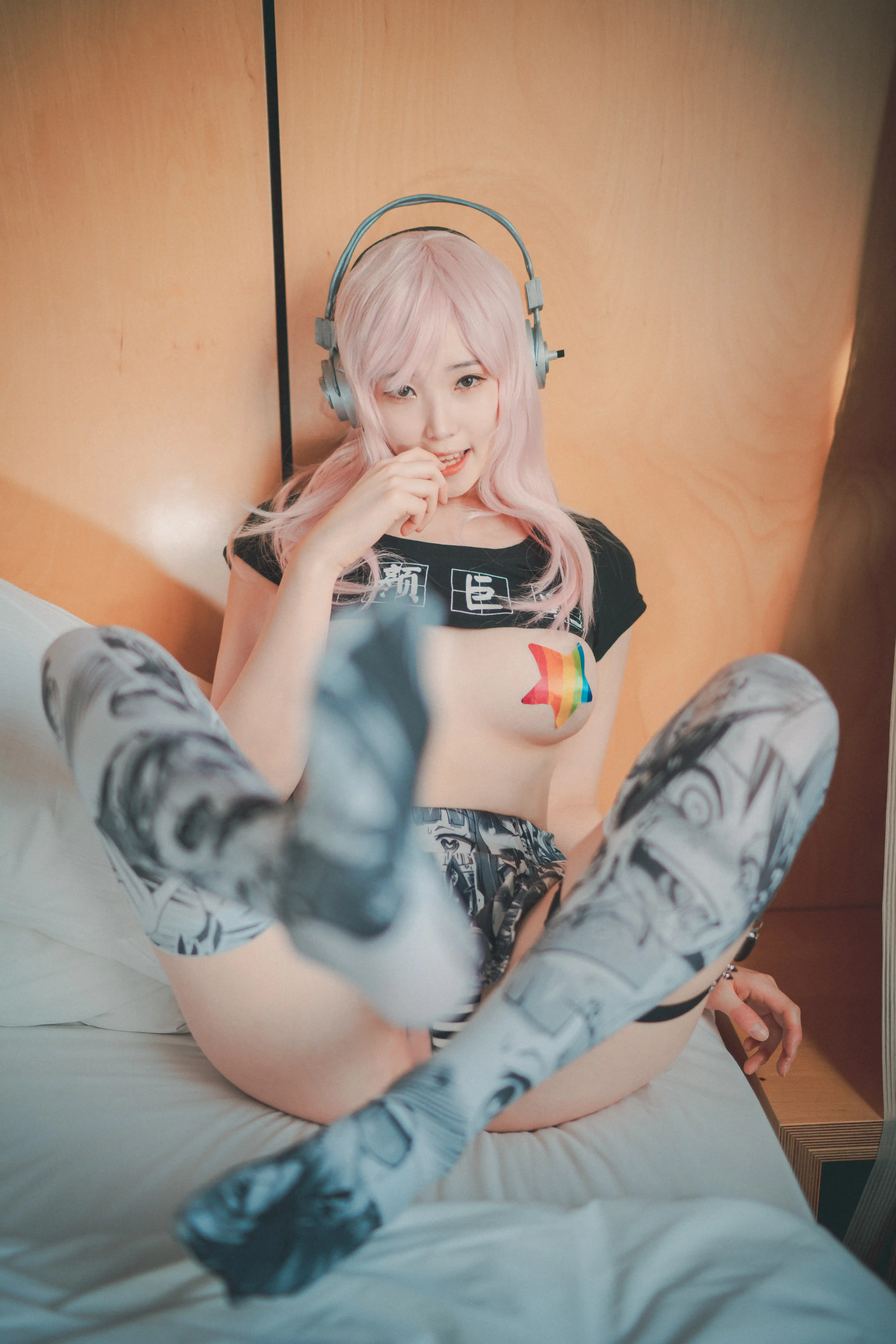 DJAWA Photo Vol.0032 Bambi (밤비) Sonico-w Micro-top (Super Sonico) [35P 539MB] - 第2张