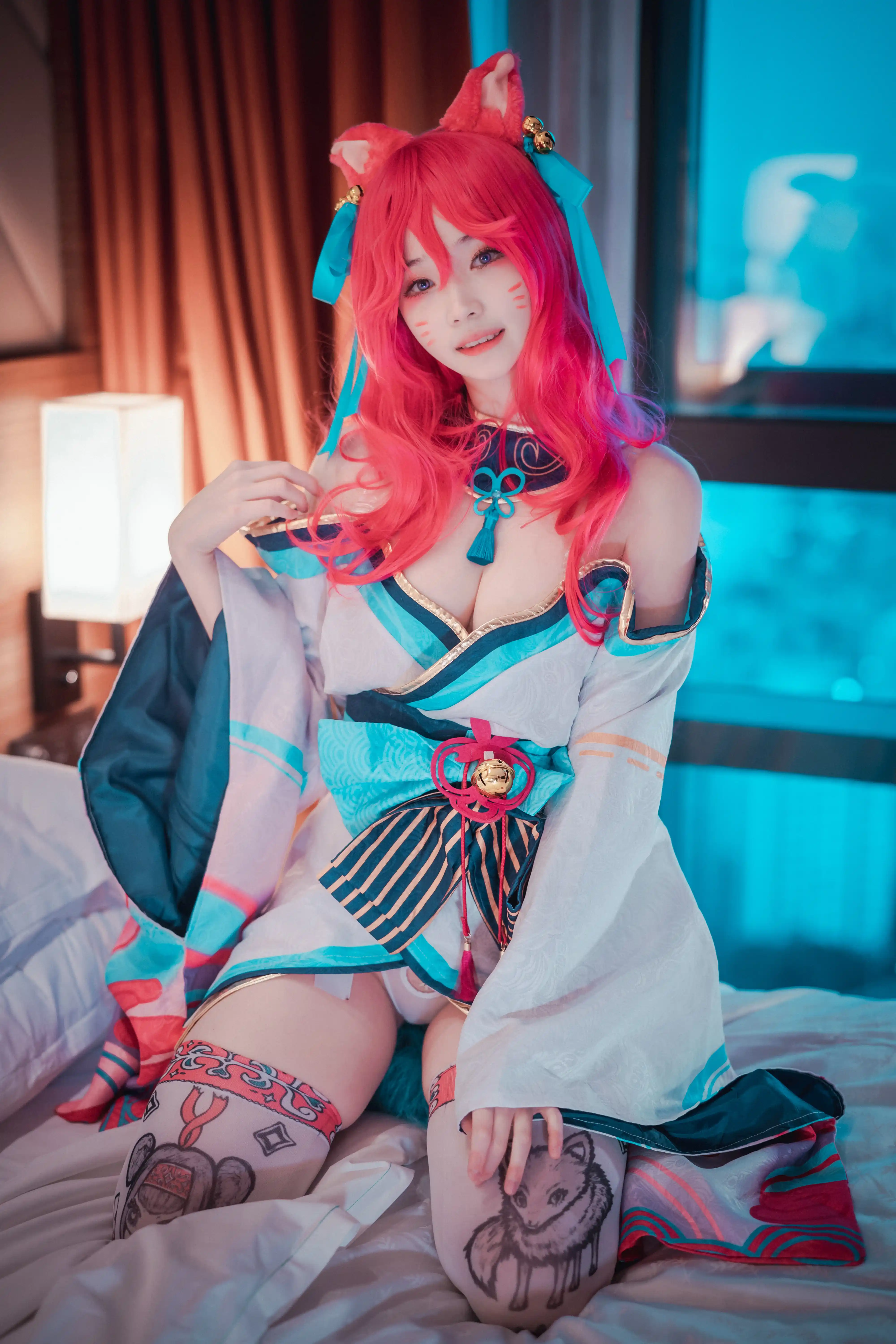 DJAWA Photo Vol.0033 Bambi (밤비) Spirit Blossom Ahri (League of Legends) [145P 1.6GB] - 第3张