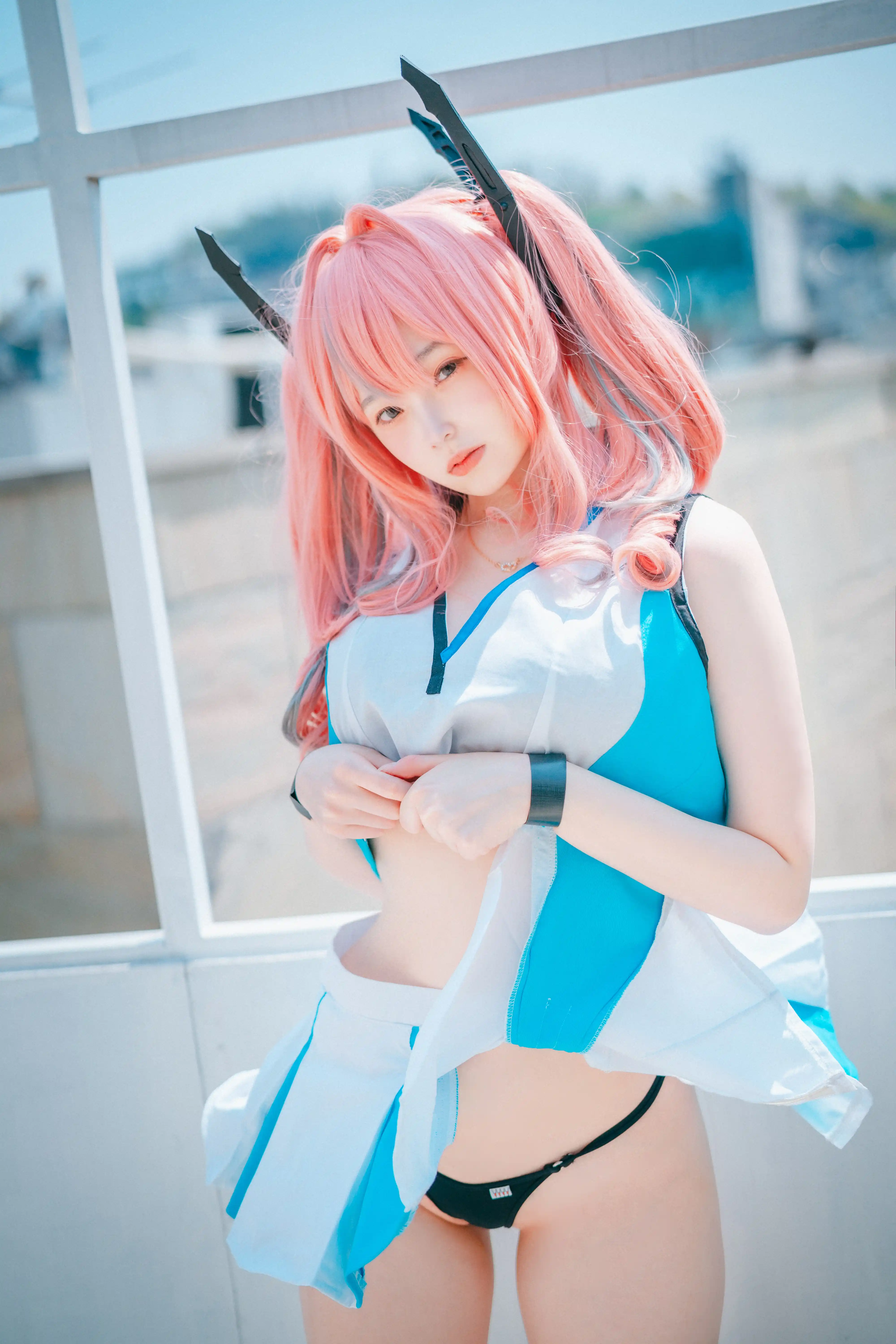 DJAWA Photo Vol.0034 Bambi (밤비) USS Bremerton (Azur Lane) Scorching-Hot Training [77P 921MB] - 第2张