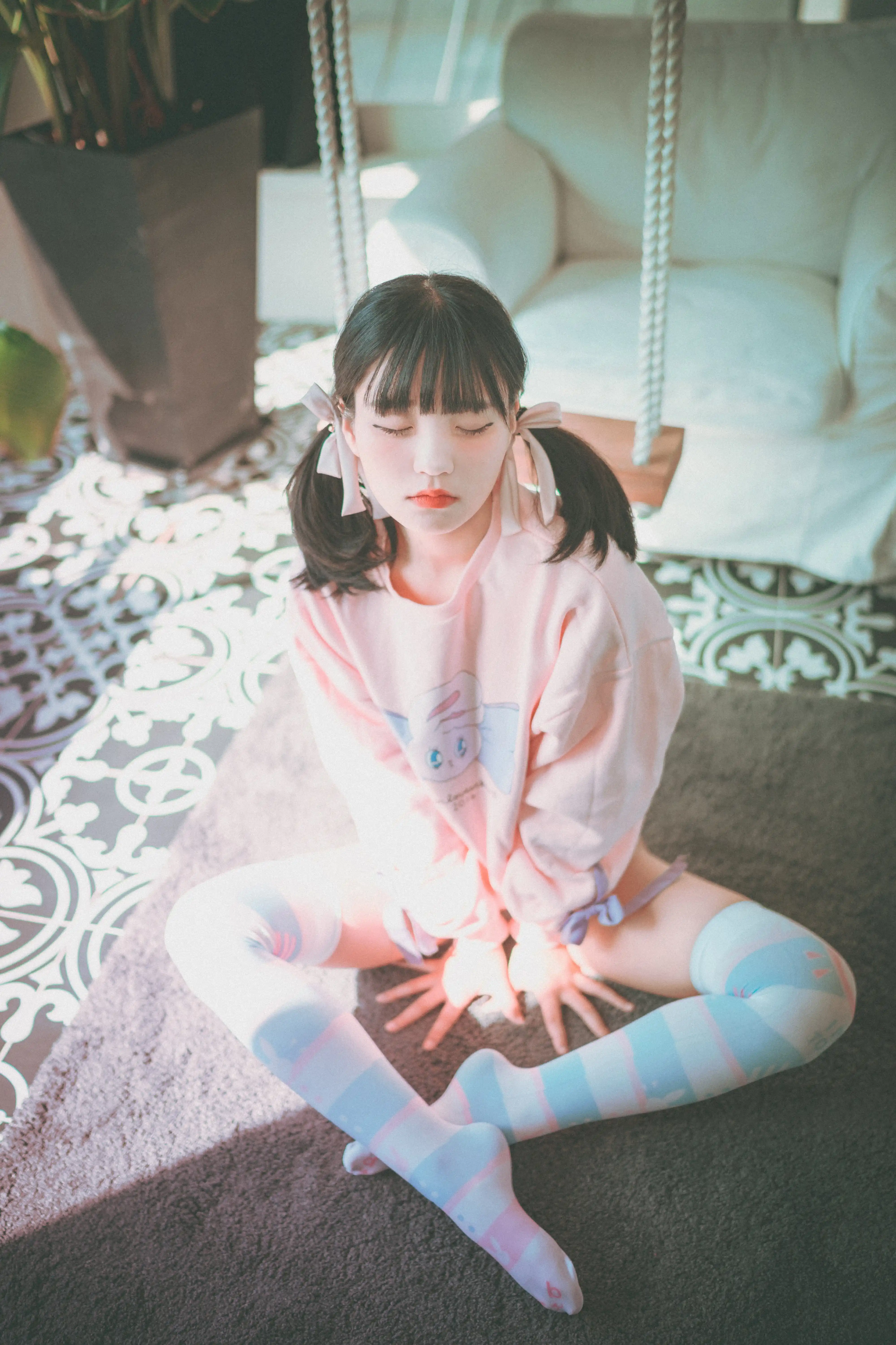 DJAWA Photo Vol.0044 Jeong Jenny (정제니) Lovely Pink [34P 164MB] - 第3张