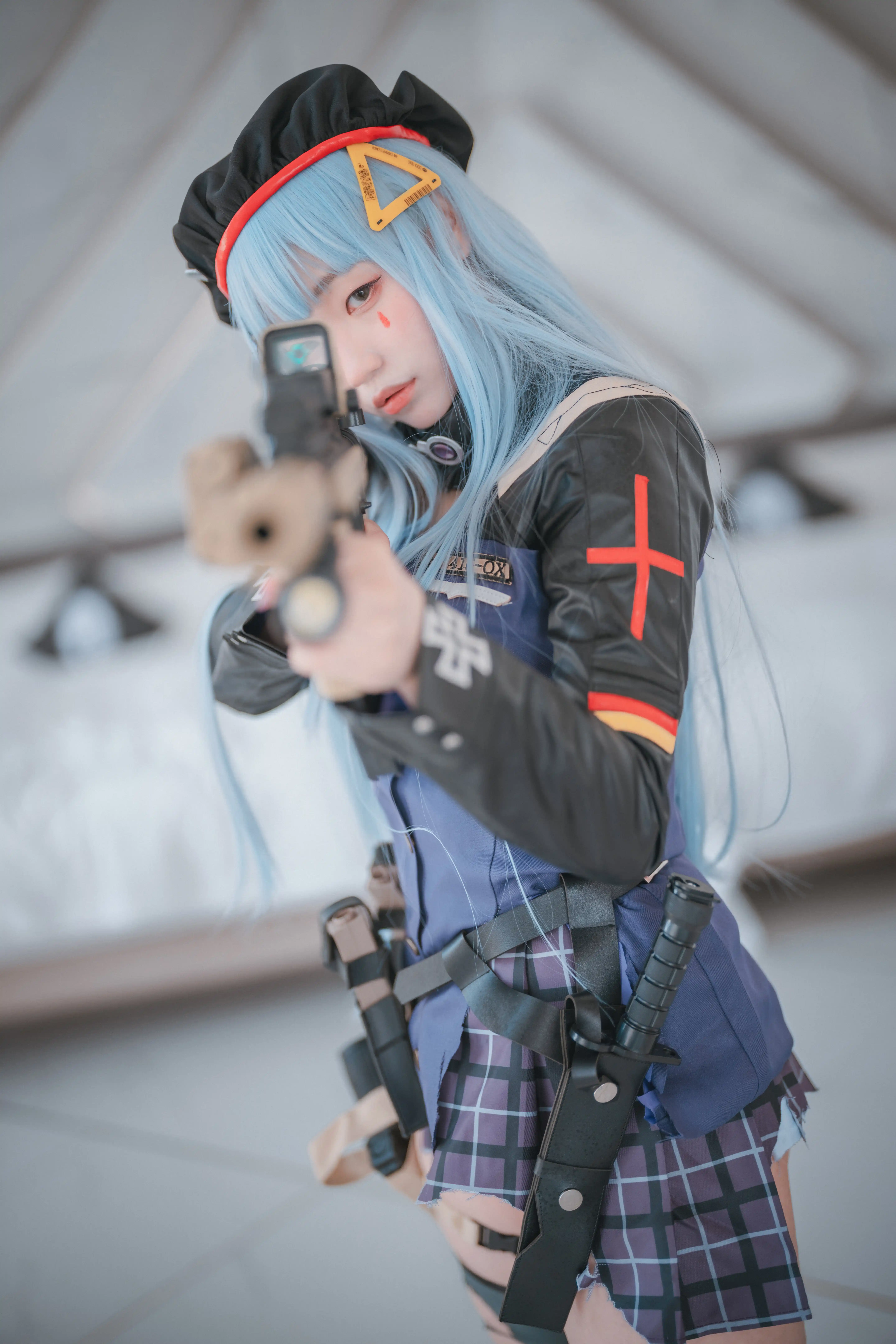 DJAWA Photo Vol.0056 Mimmi (밈미) Girls' Frontline HK416 (Damaged ver-1.) [80P 1.45GB] - 第1张
