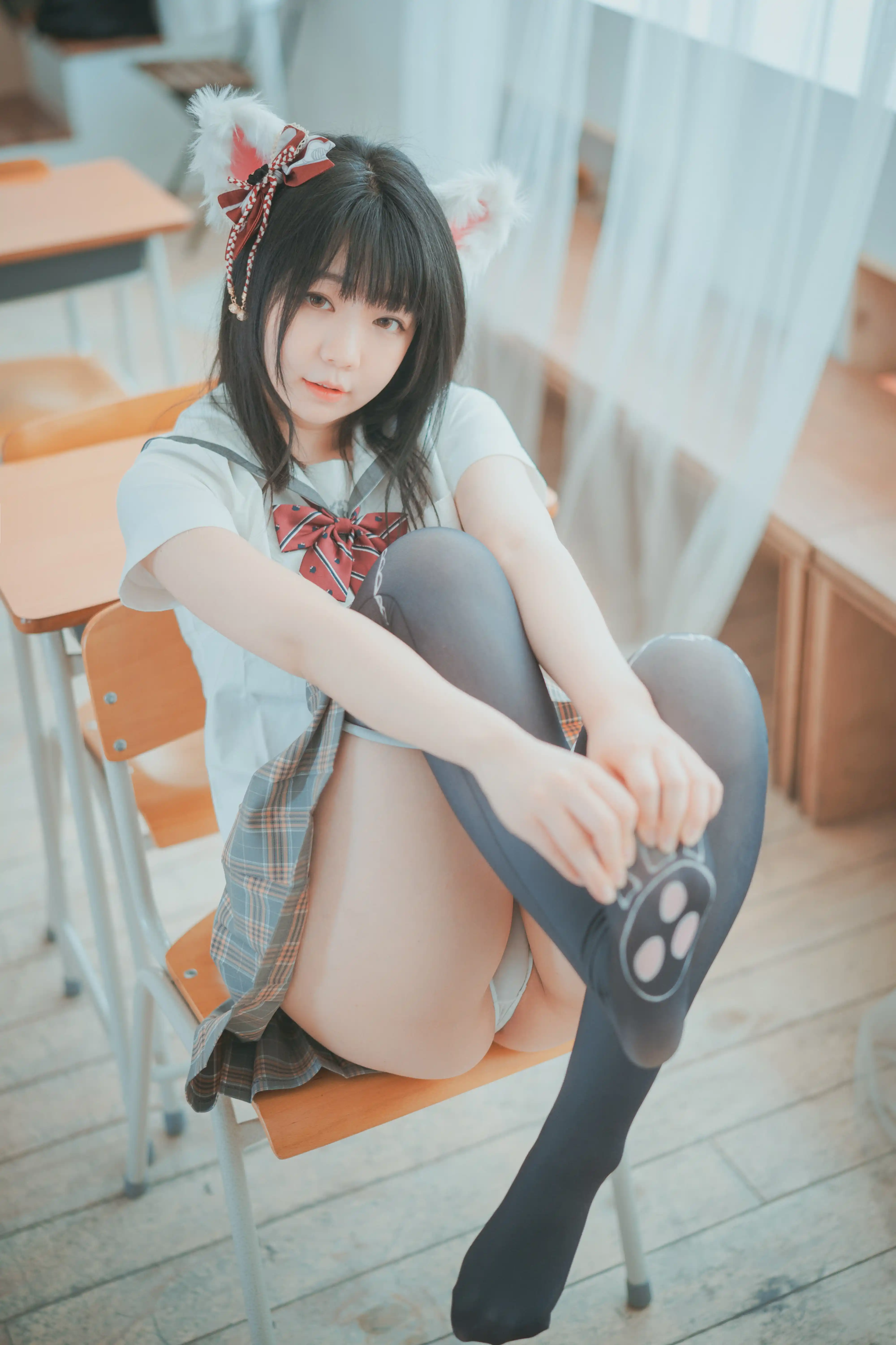 DJAWA Photo Vol.0067 Pian (피안화) Cat girl does not take classes [23P 203MB] - 第3张