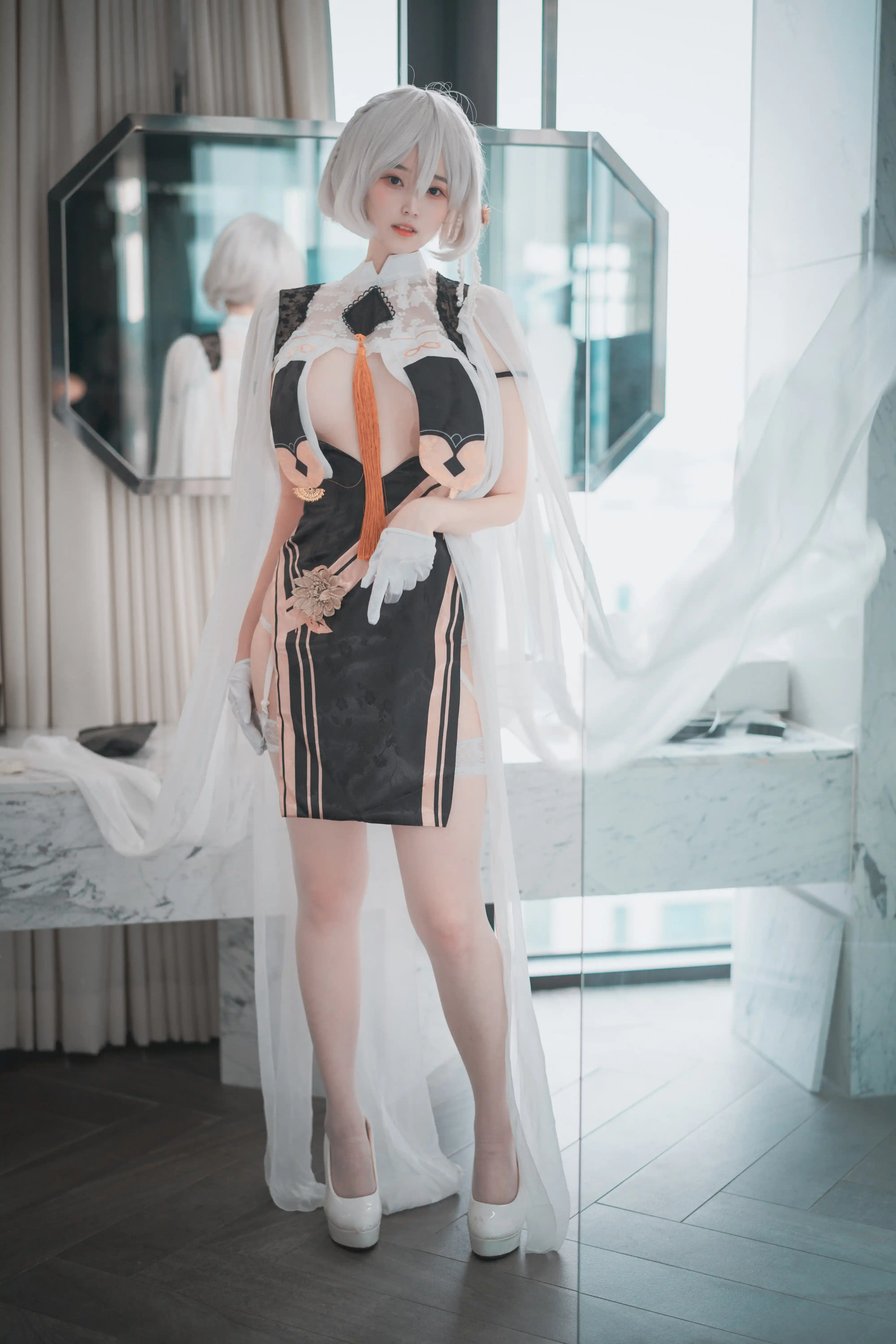 DJAWA Photo Vol.0083 Bambi (밤비) Azur Lane HMS Sirius [73P 598MB] - 第1张