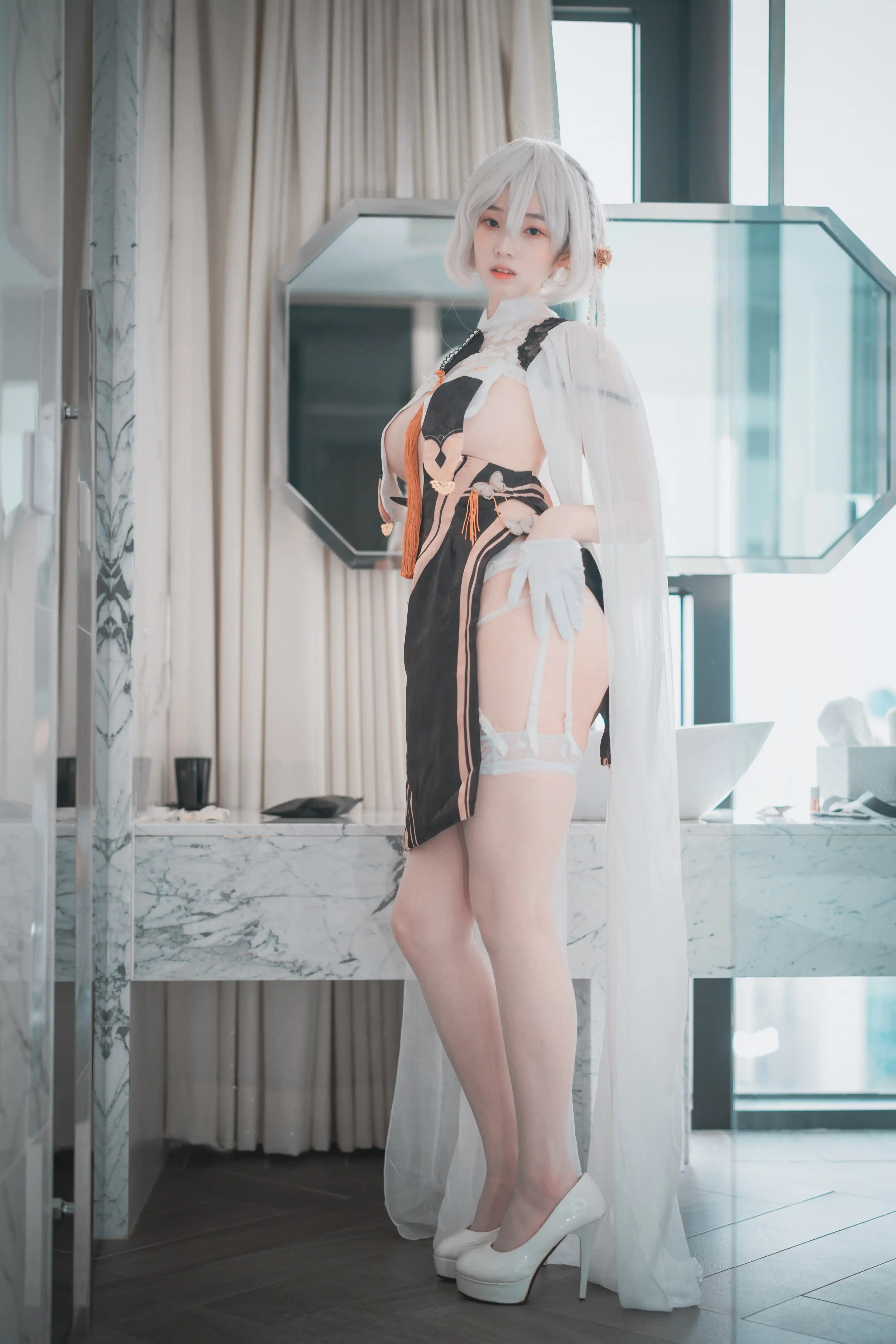 DJAWA Photo Vol.0083 Bambi (밤비) Azur Lane HMS Sirius [73P 598MB] - 第3张