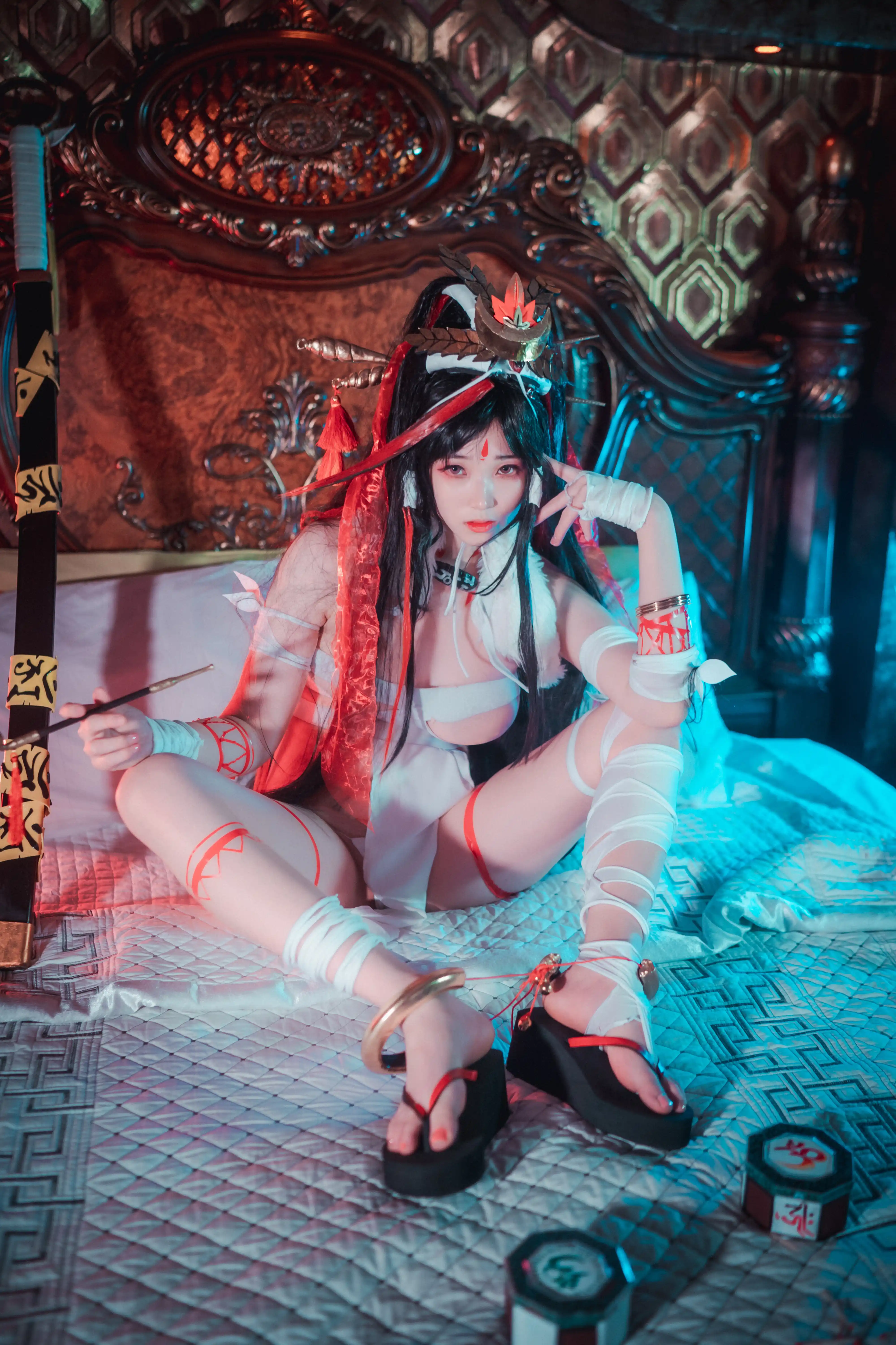 DJAWA Photo Vol.0088 Bambi (밤비) Kalaratri The Shadow of The Goddess [70P 827MB] - 第2张