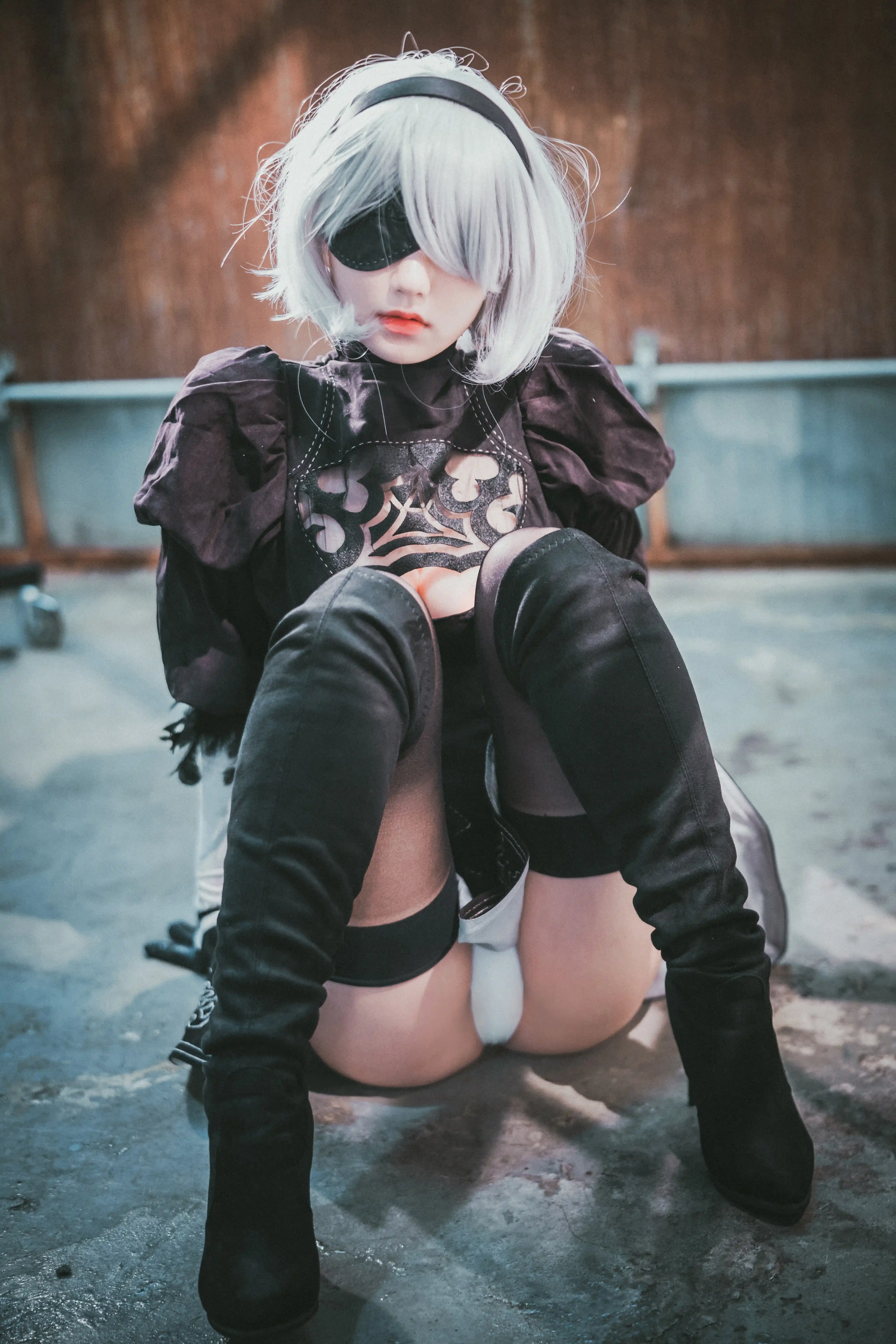 DJAWA Photo Vol.0109 Jeong Jenny (정제니) NieR Automata 2B [47P 427MB] - 第1张