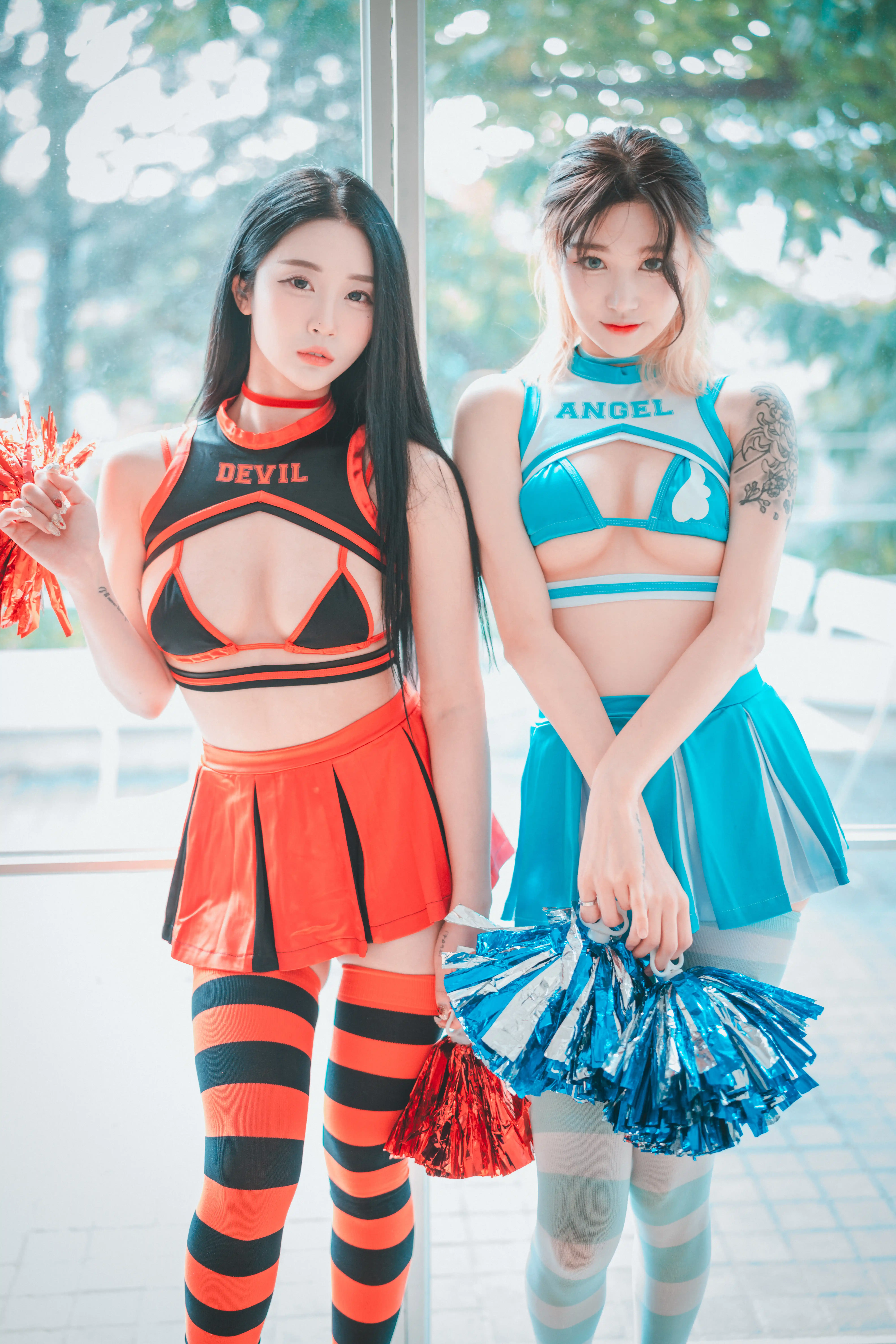 DJAWA Photo Vol.0141 Tae Ri (태리) & Bomi (보미) “Devil 666 & Angel 777” [81P 1.40GB] - 第2张