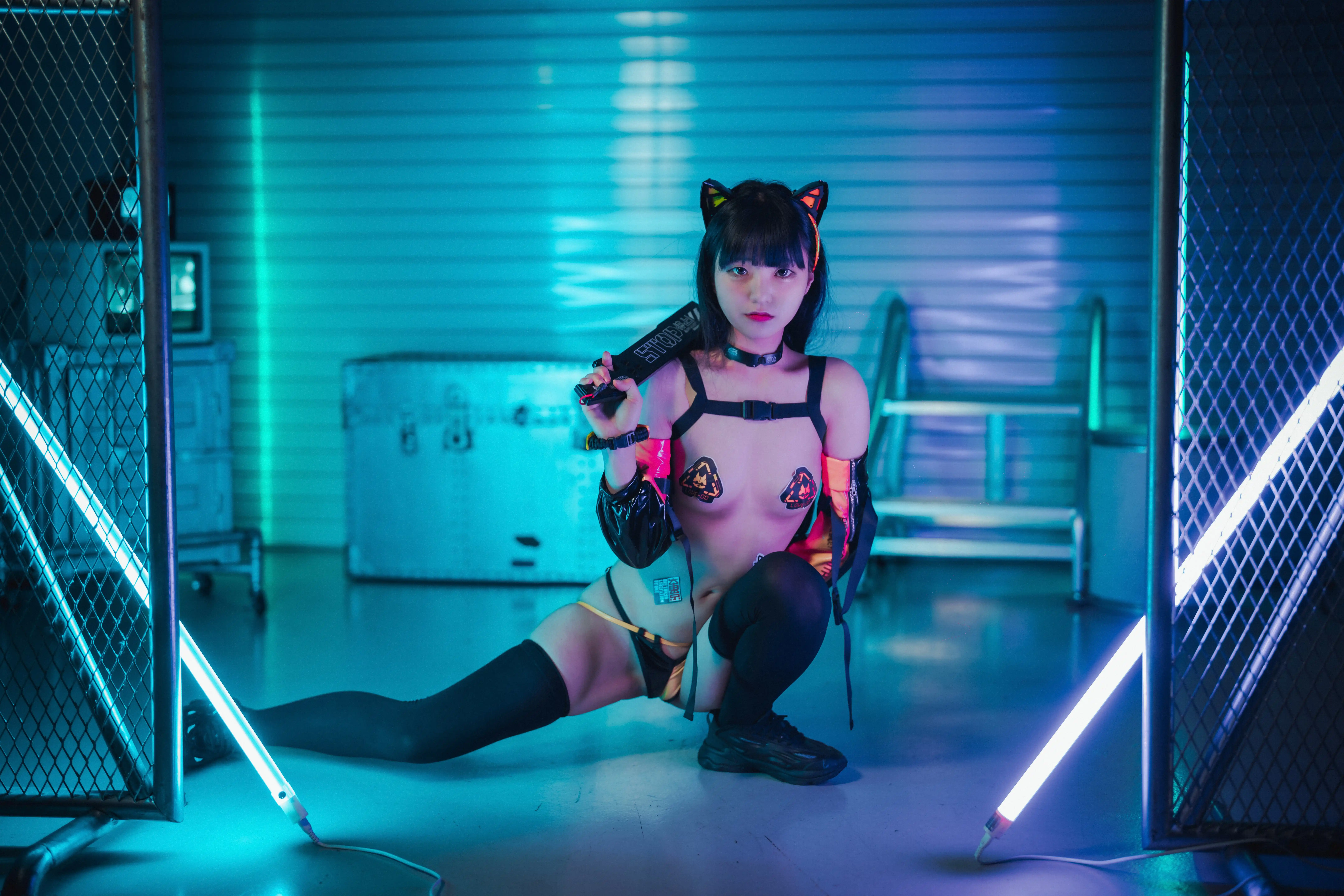 DJAWA Photo Vol.0191 Jeong Jenny (정제니) Cyber Cat+ [102P-900MB] - 第1张