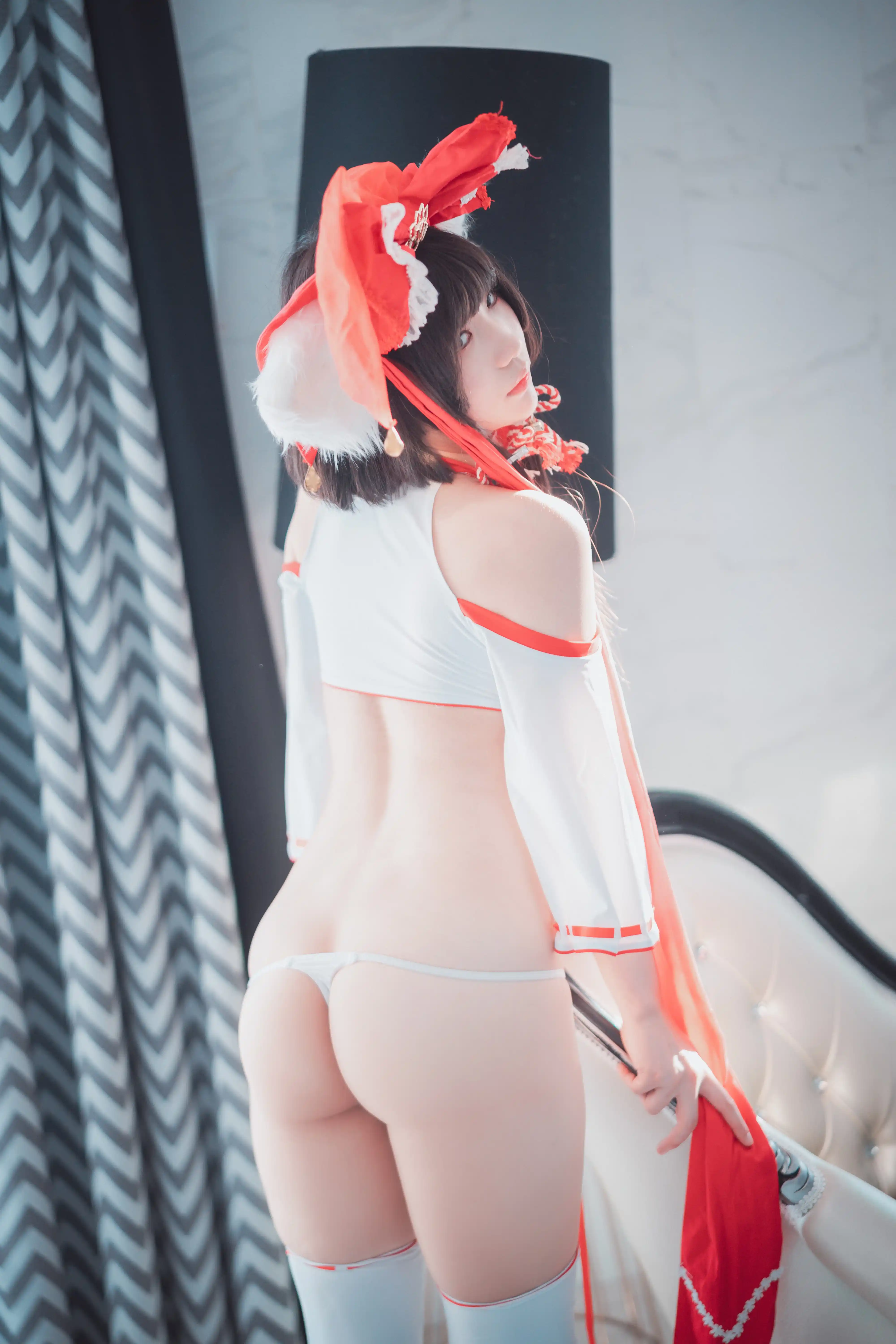 DJAWA Photo Vol.0329 Mimmi (밈미) DJAWA Photo Kitsune Miko Ver B[93P-807.4M] - 第1张
