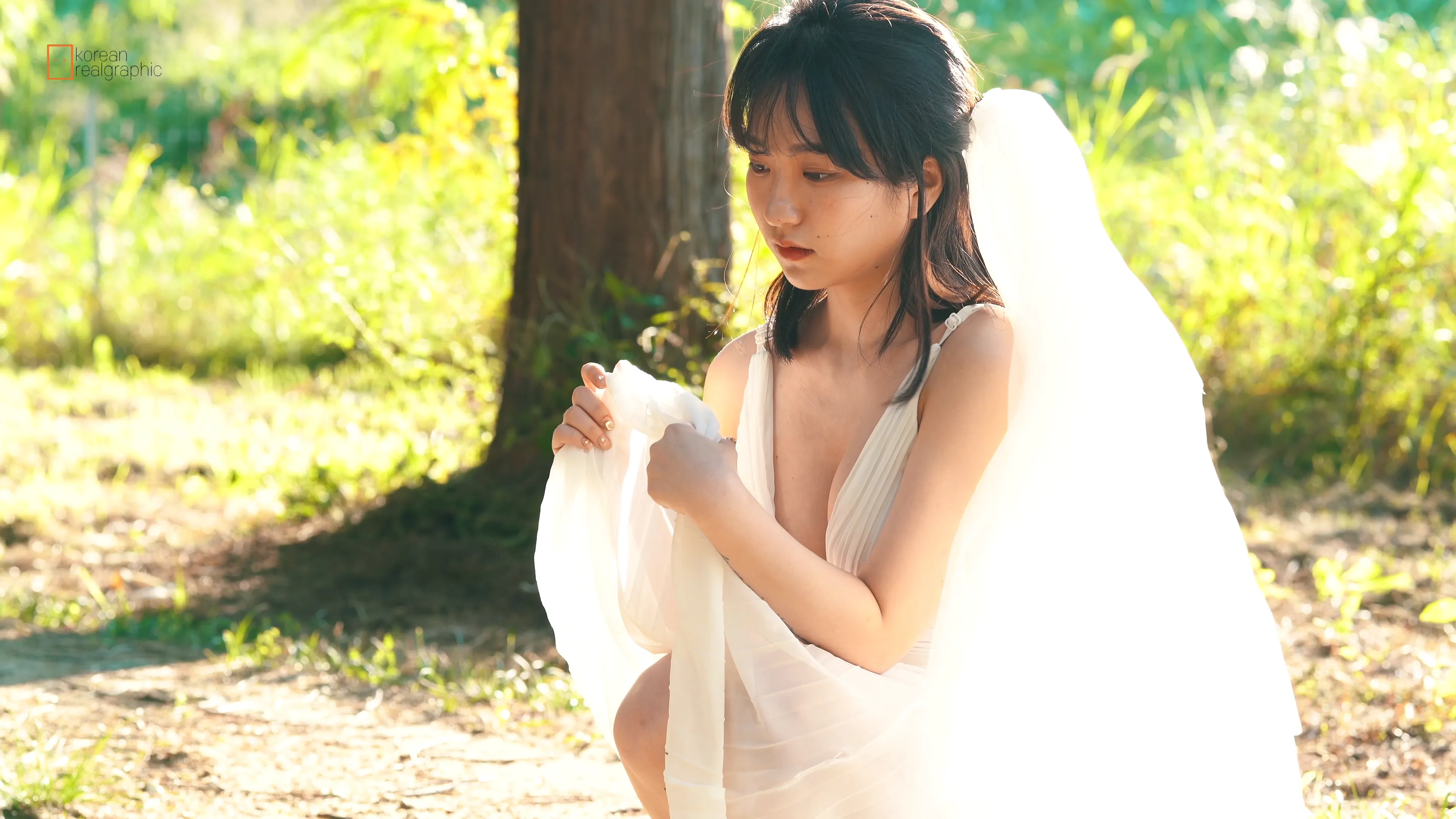 015_[Korean Realgraphic] No.34 Sehee (세희) Bike ride [45P3V 6.92GB] - 第2张