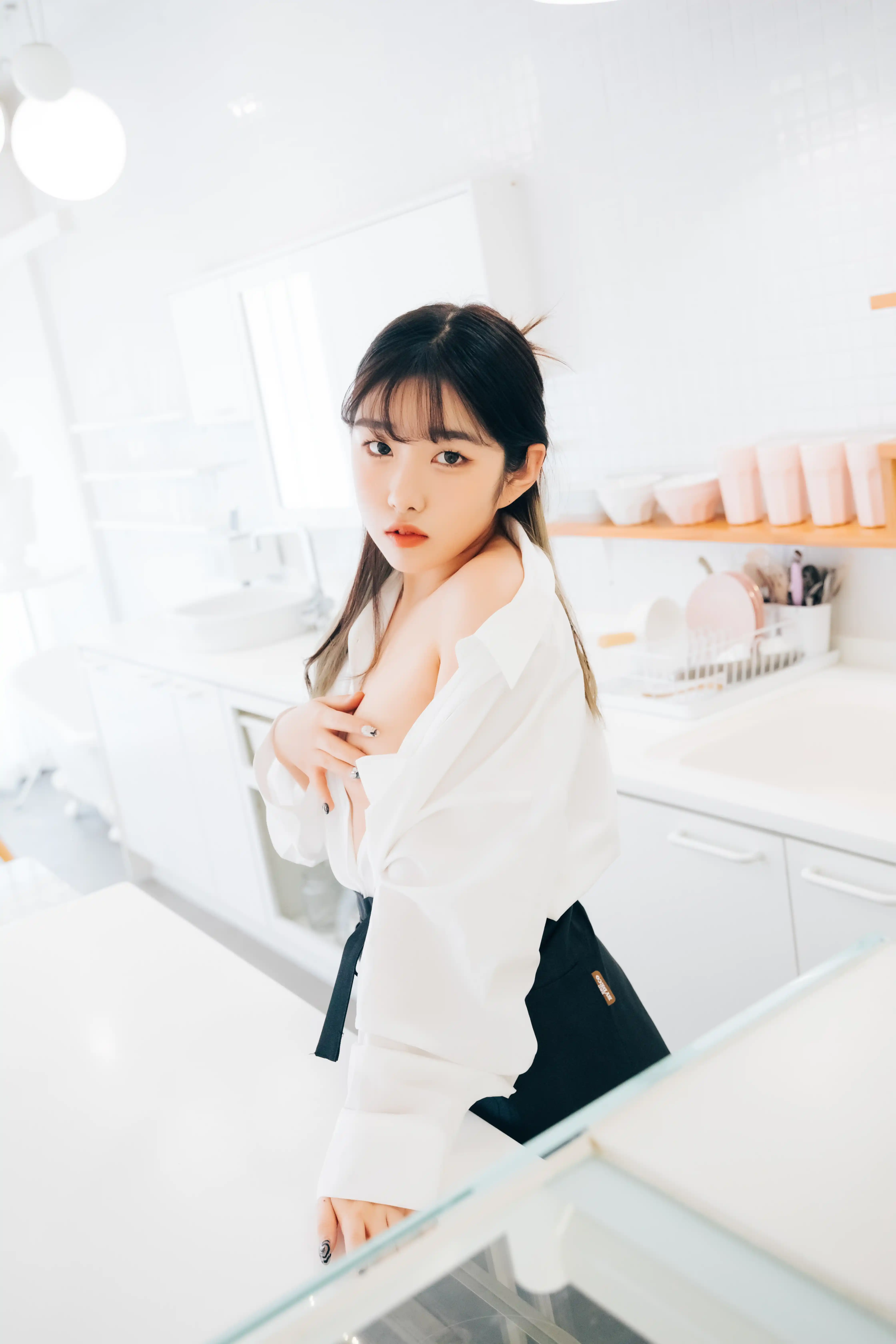 028_Loozy SonSon Nude Apron [111P 1.42GB] - 第5张