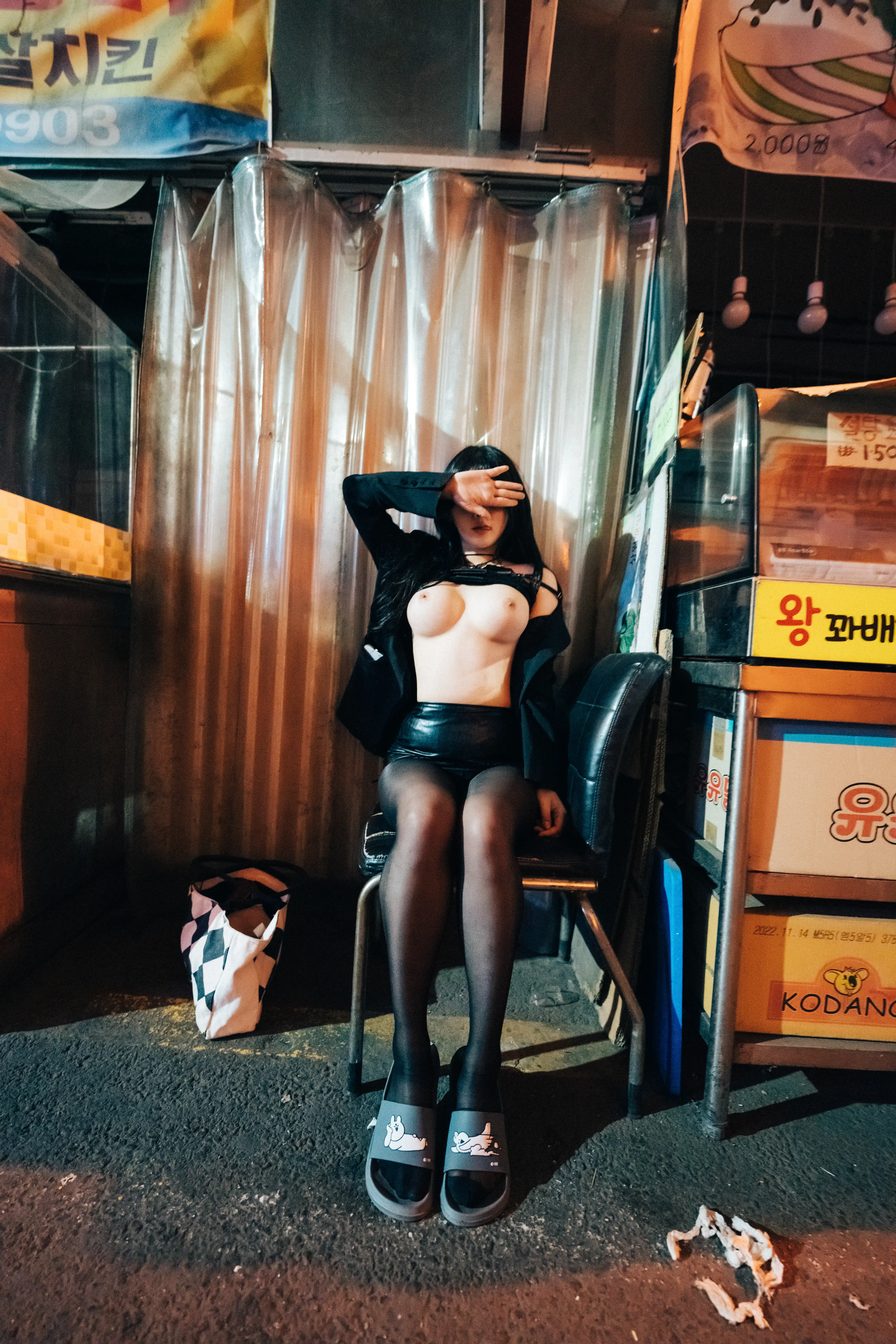 115_Loozy Zia (지아) XXX At Night Road [161P+6V／5GB] - 第27张