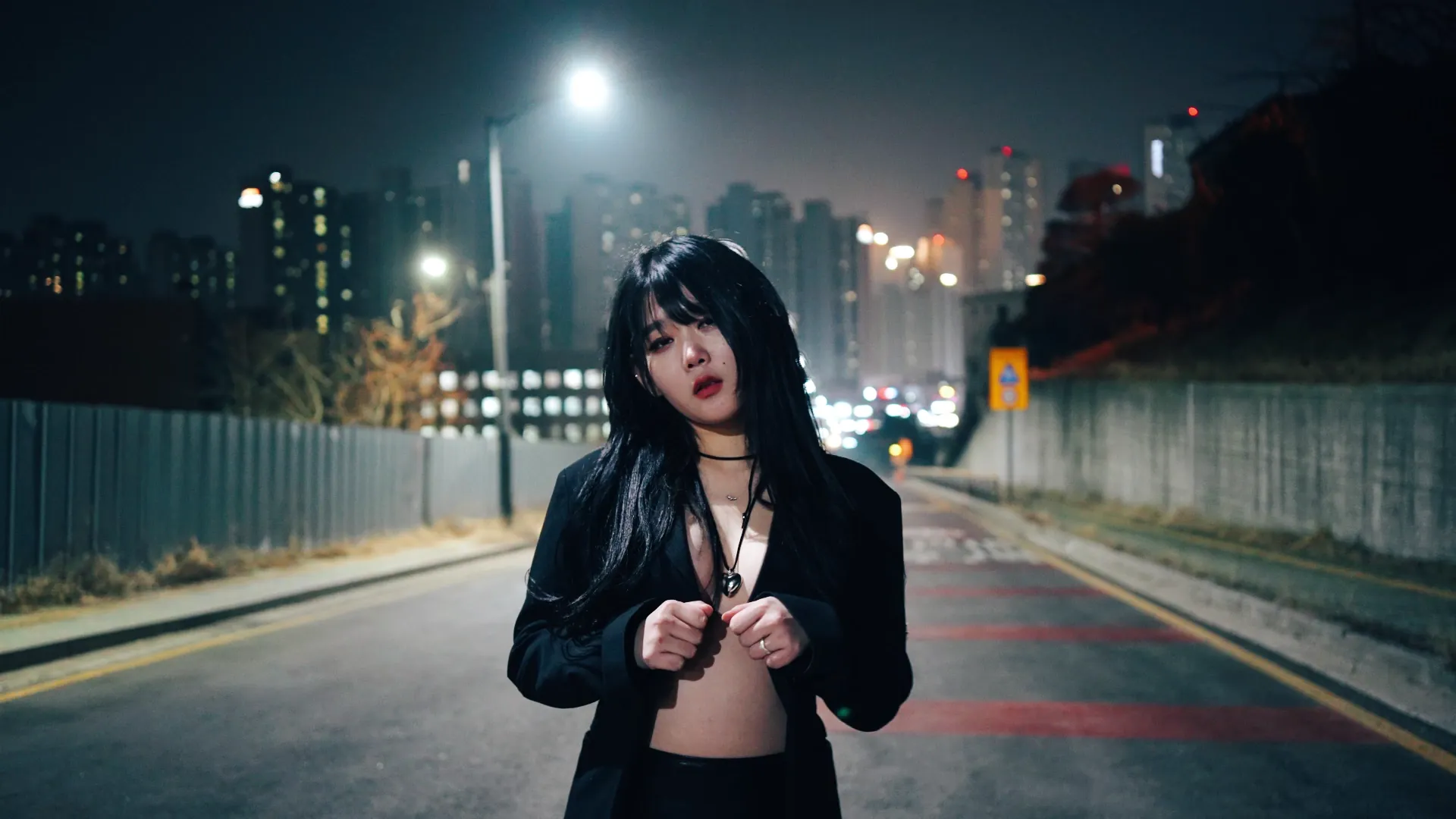 115_Loozy Zia (지아) XXX At Night Road [161P+6V／5GB] - 第4张