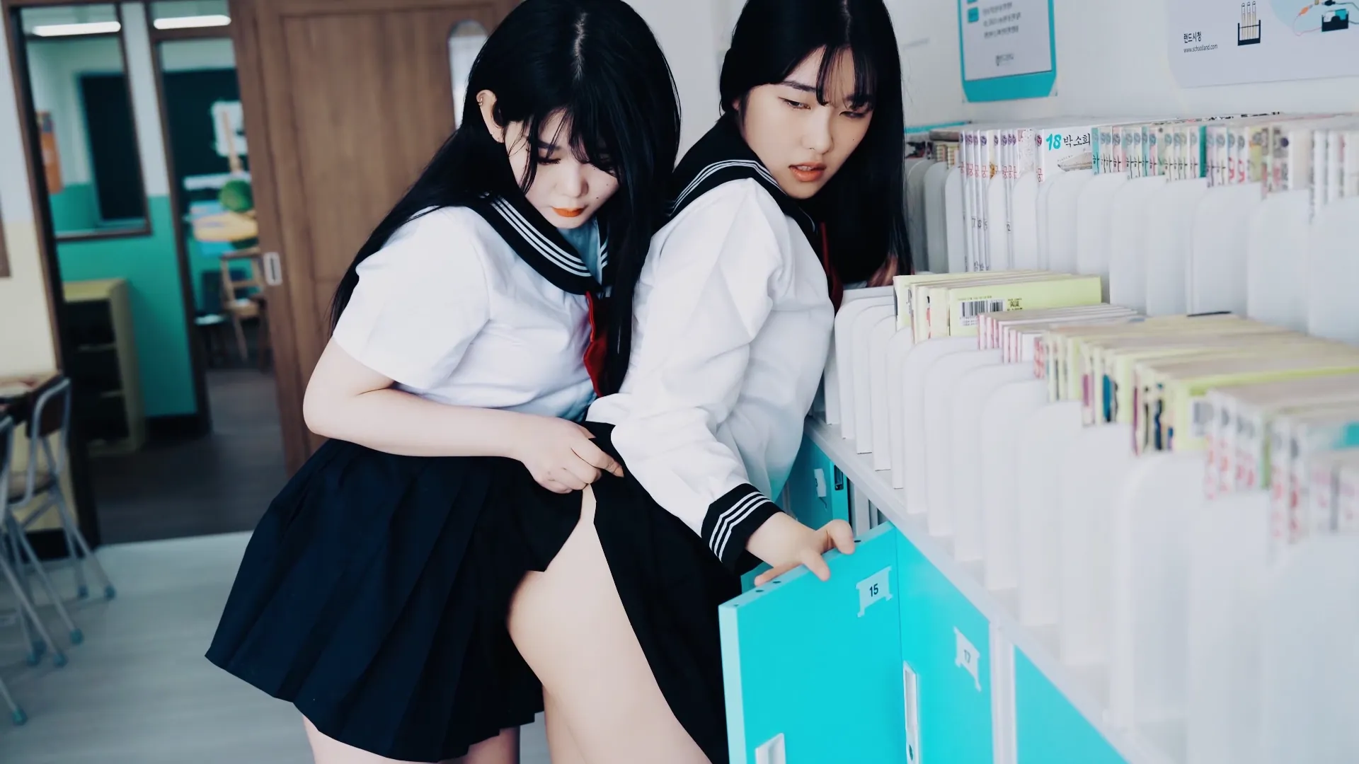 117_Loozy Zia (지아) x Sonson (손손) Bitch Academy Hard [195P+3V／2.95GB] - 第2张