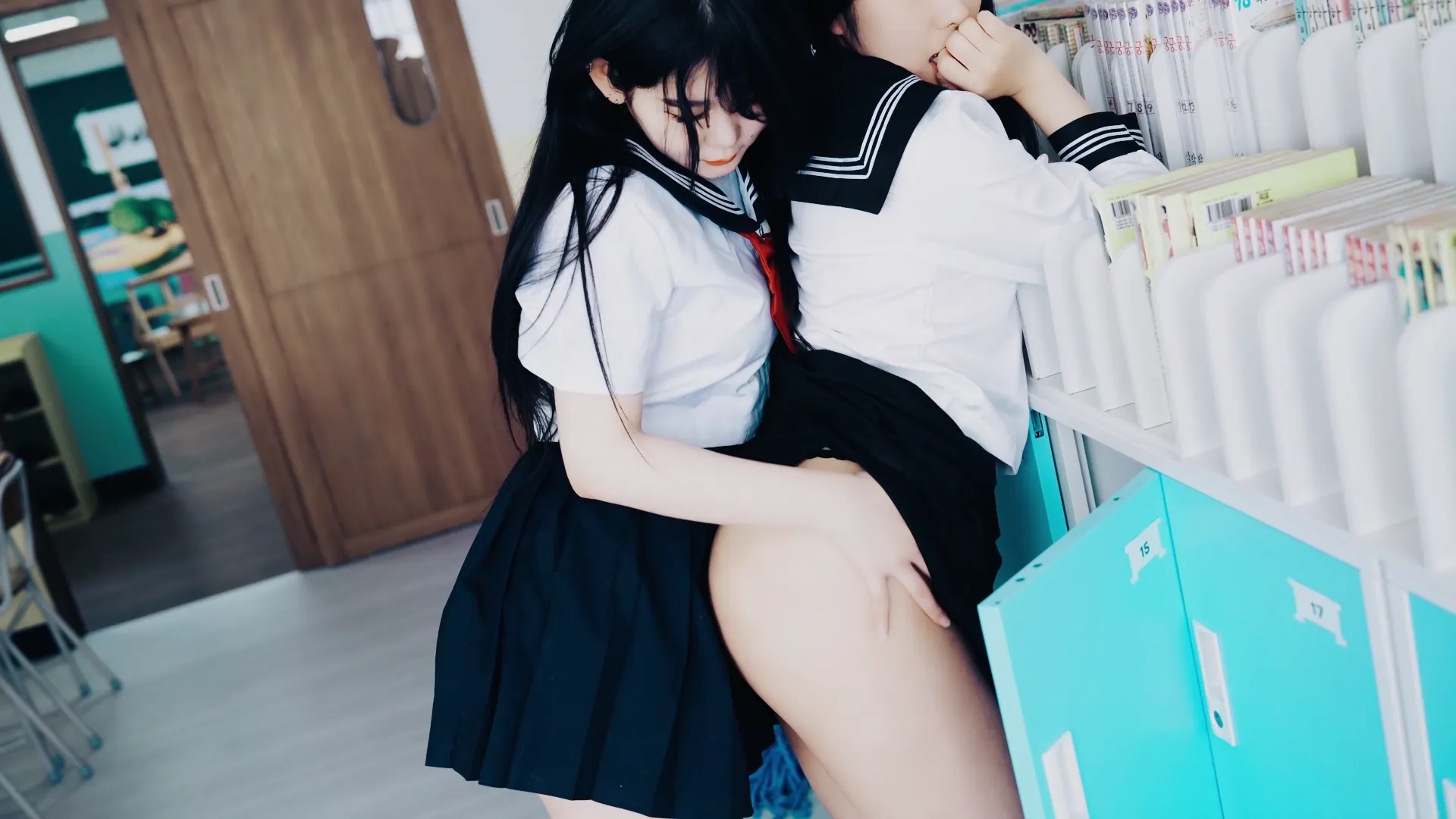 117_Loozy Zia (지아) x Sonson (손손) Bitch Academy Hard [195P+3V／2.95GB] - 第11张