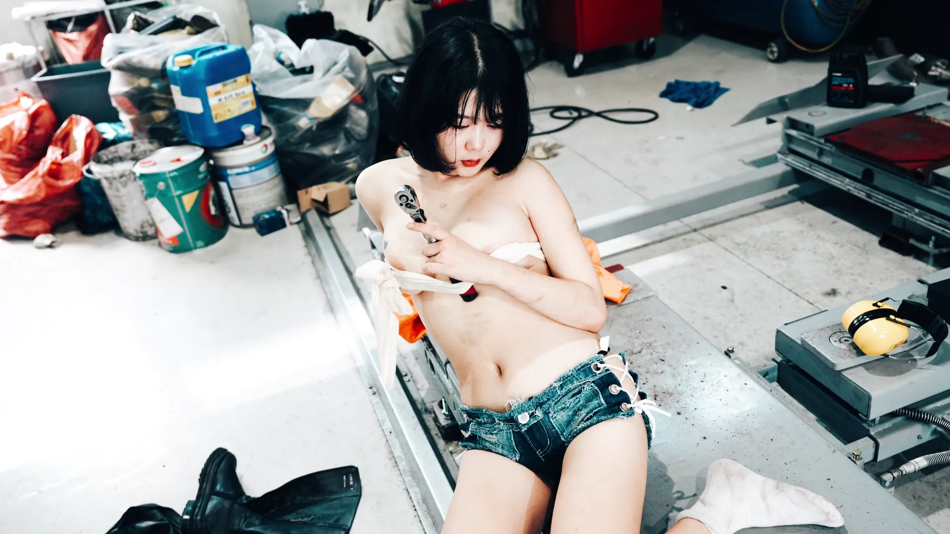 147_Loozy Zia (지아) Garage Girl [129P+3V／3GB] - 第2张