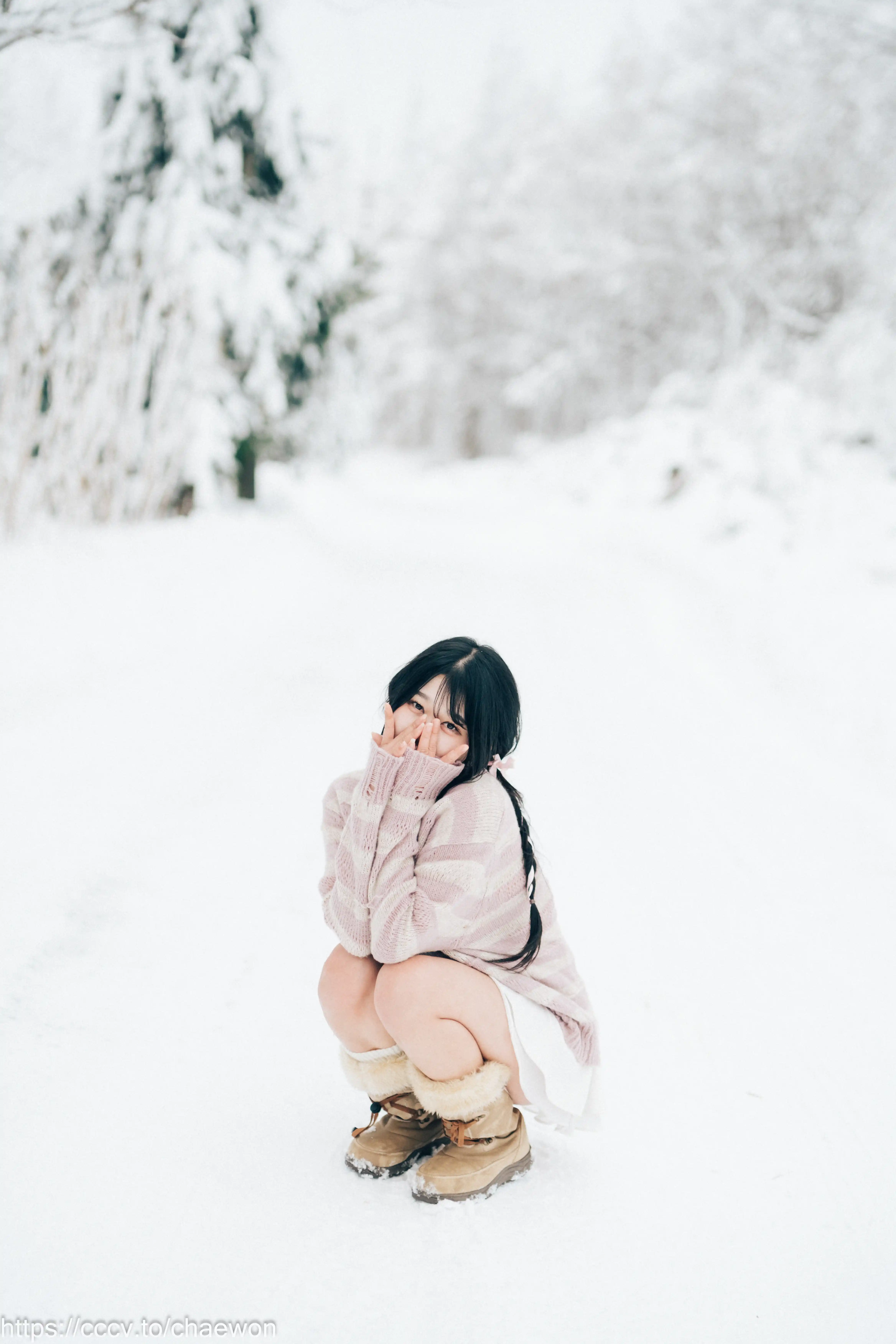 158_Loozy Zia (지아) Snow girl [114P+1V／1.60GB]