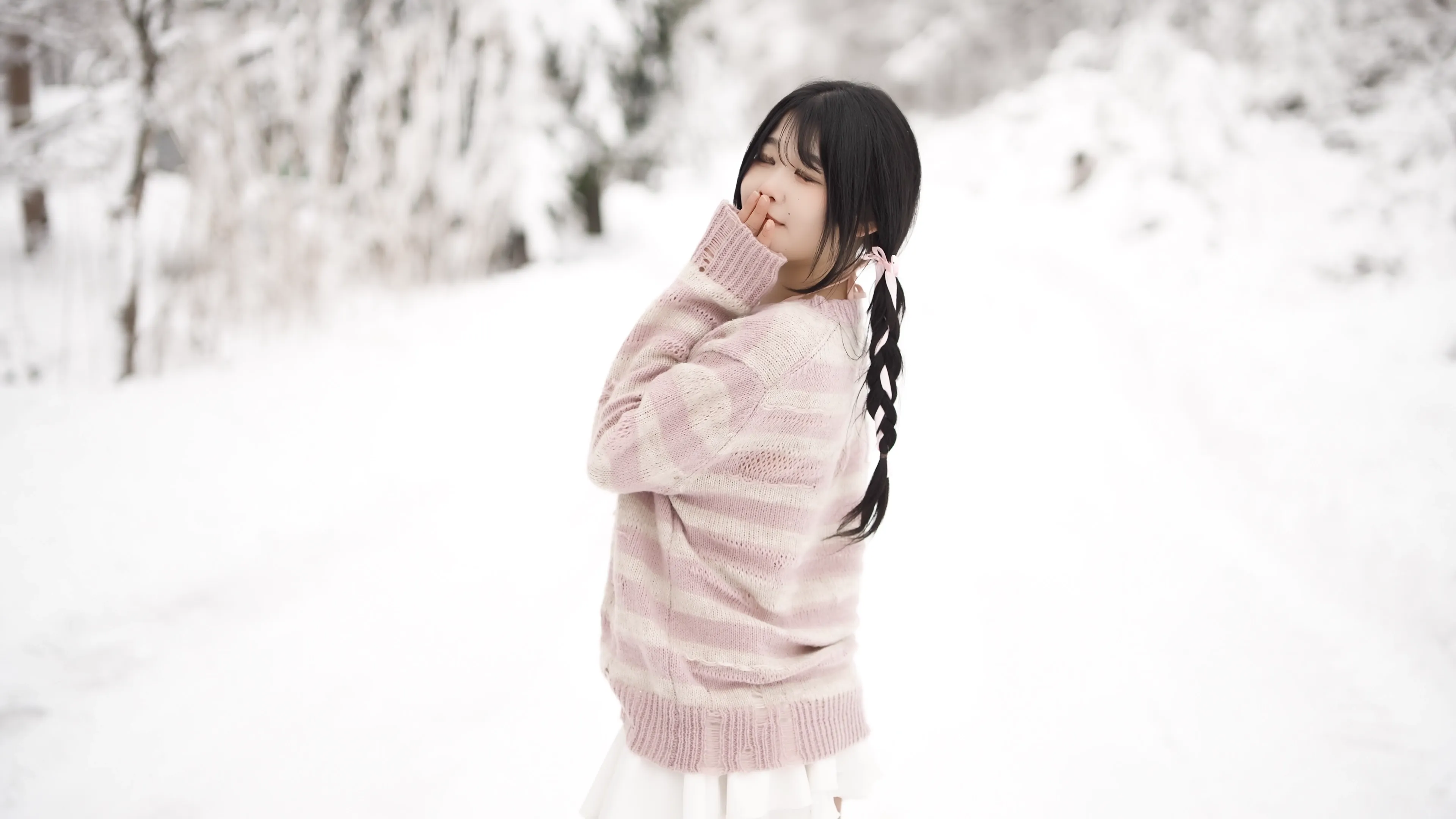 158_Loozy Zia (지아) Snow girl [114P+1V／1.60GB] - 第1张