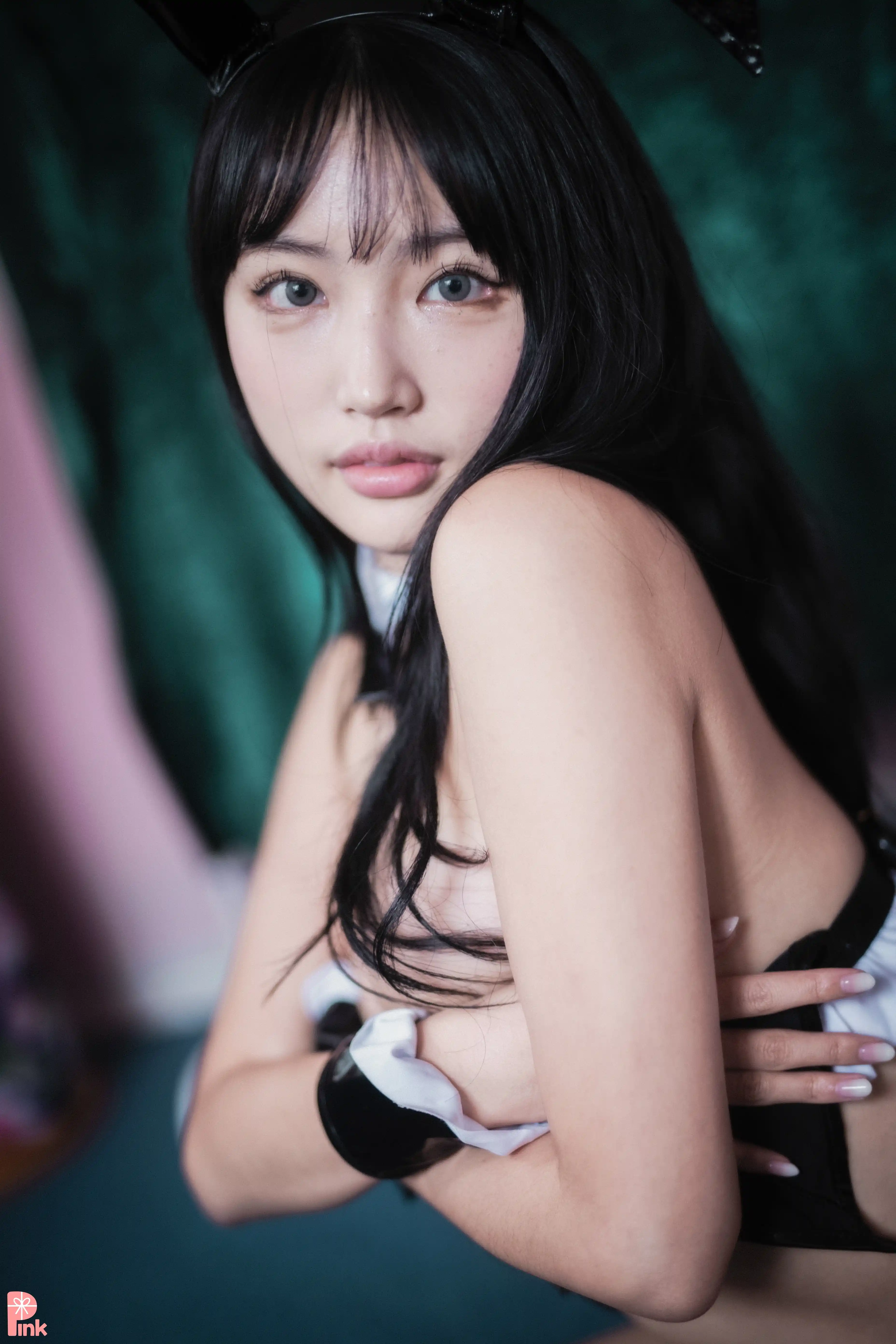 PINK RIBBON NO.002 Linda G Linda_Bunny Girl + Swimsuit [120P-1.43GB] - 第8张