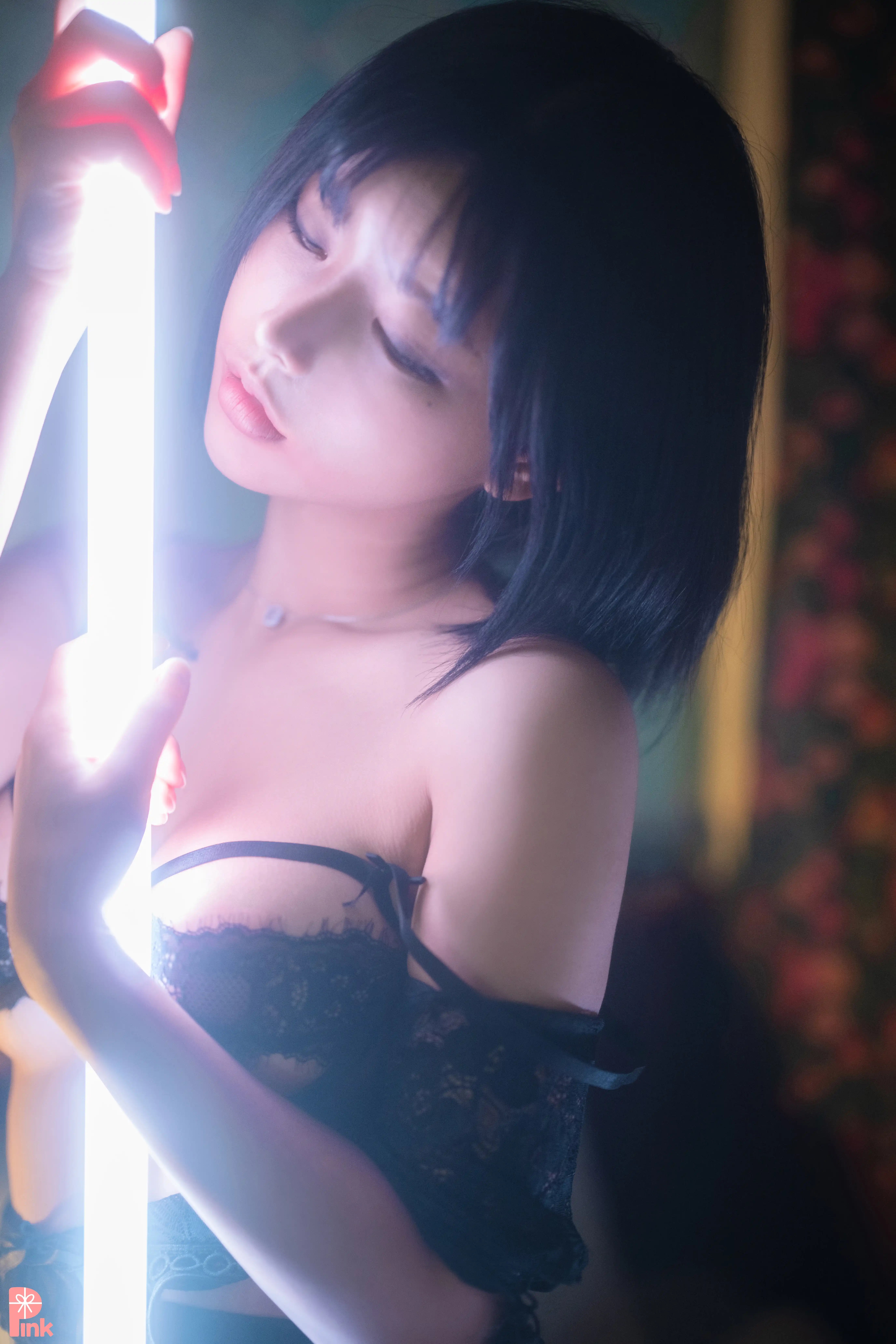 PINK RIBBON NO.020 Uuuha (은유화) Mood_Black [115P+1V／3.8GB] - 第3张