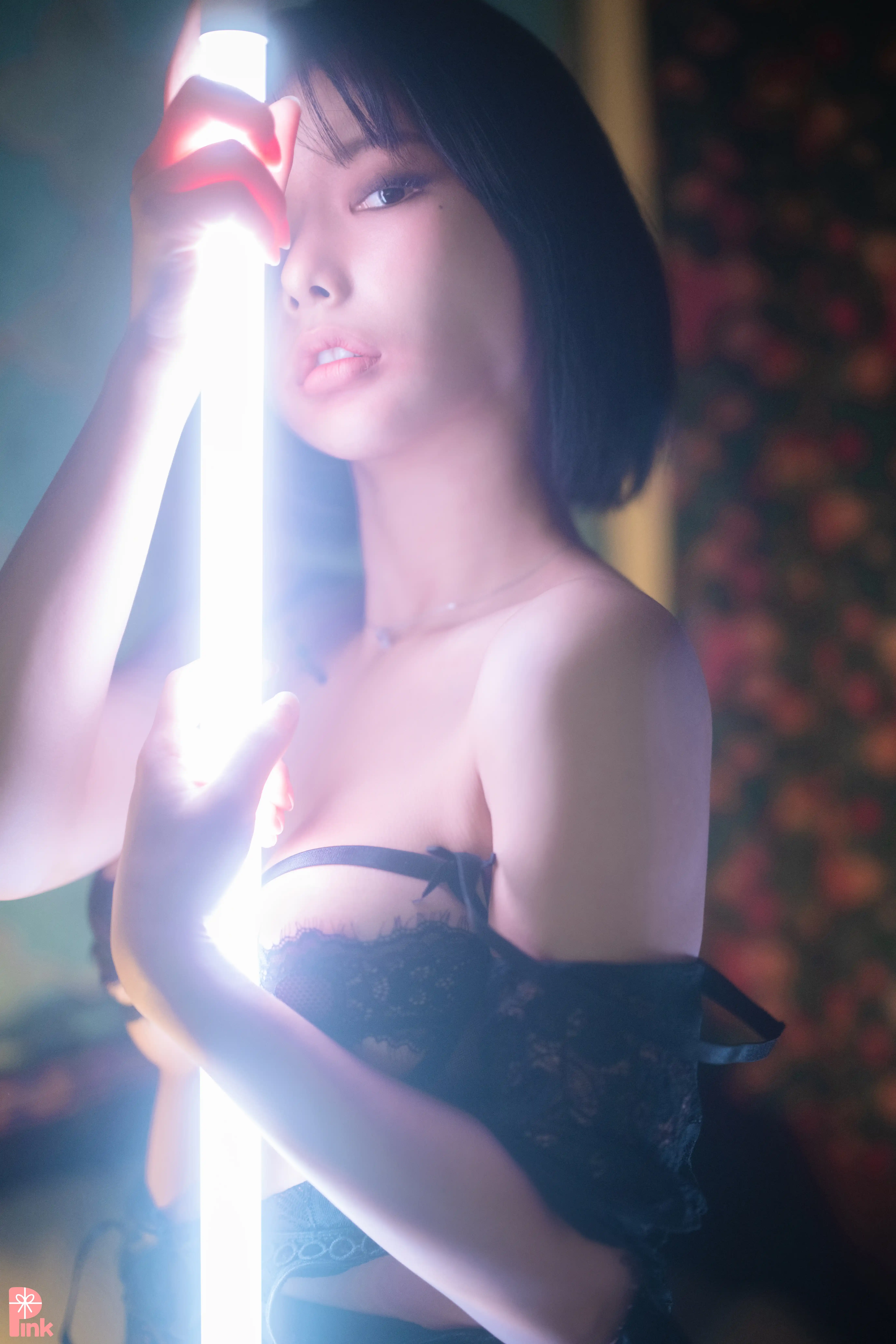 PINK RIBBON NO.020 Uuuha (은유화) Mood_Black [115P+1V／3.8GB] - 第4张