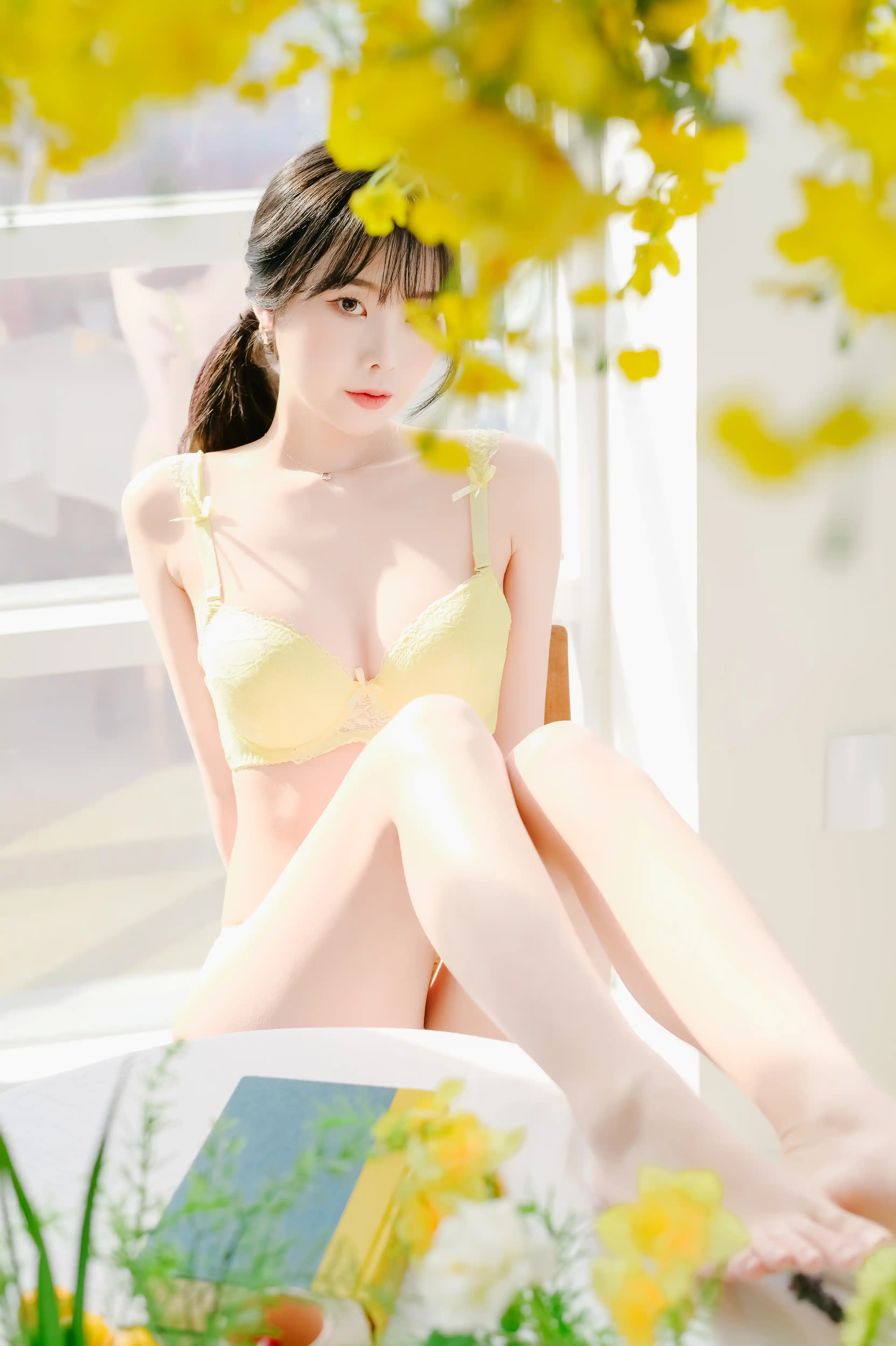 Patreon NO.046 Yuna (유나) 2022_03 Flowers [26P-127MB]