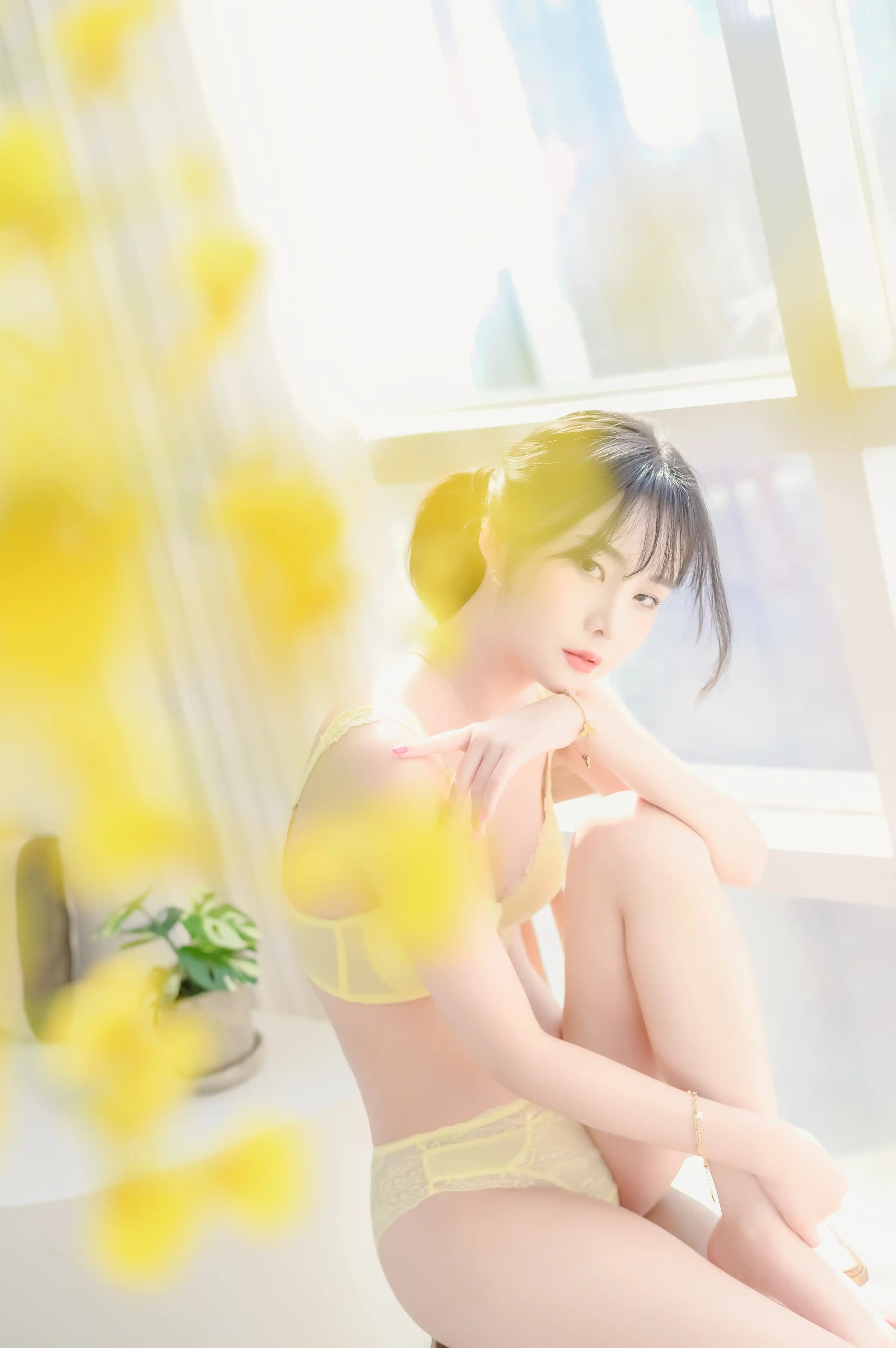 Patreon NO.046 Yuna (유나) 2022_03 Flowers [26P-127MB] - 第4张