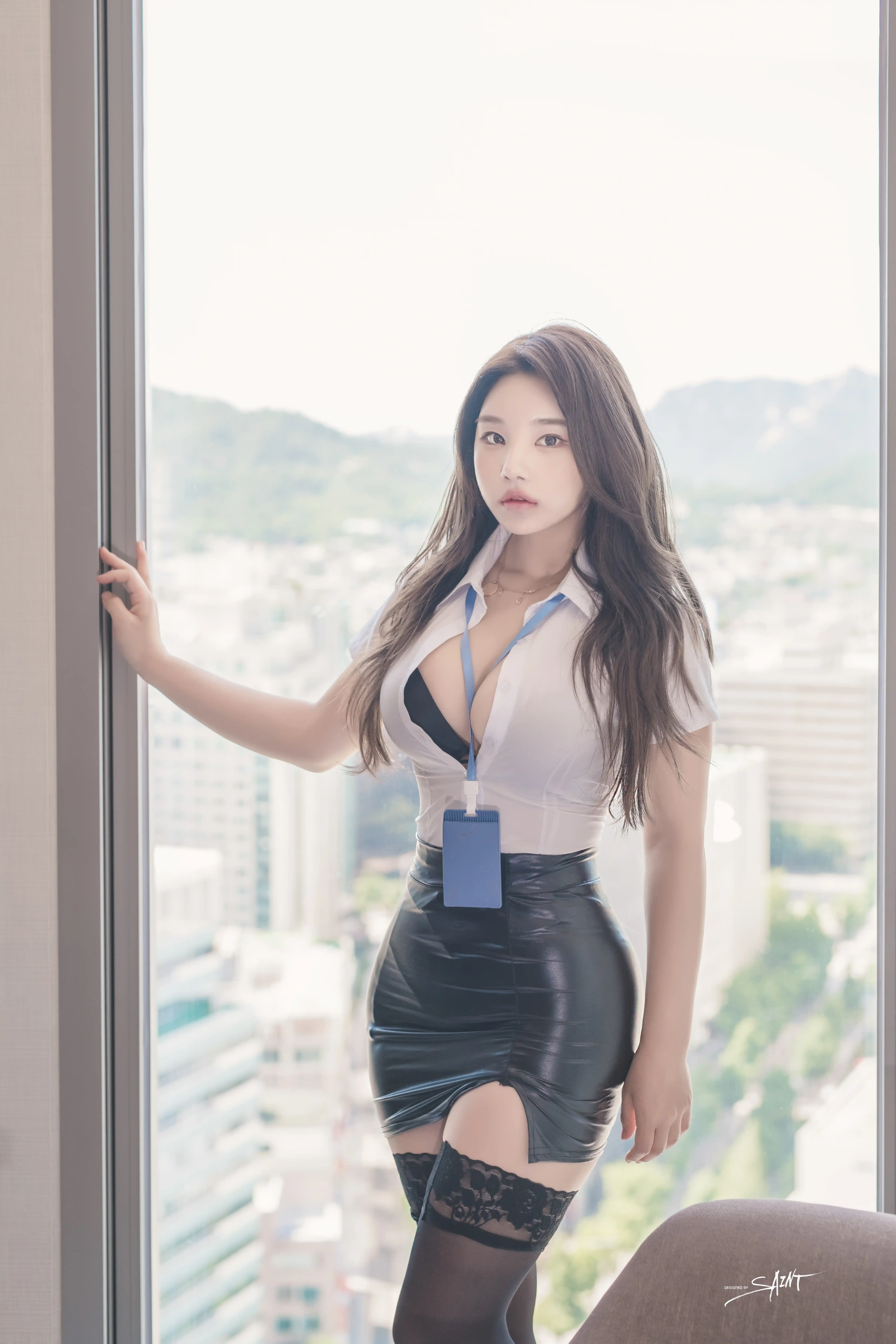 SAINT Photolife Vol.0028 - Zzyuri (쮸리) - Office Returns [65P 902MB] - 第3张