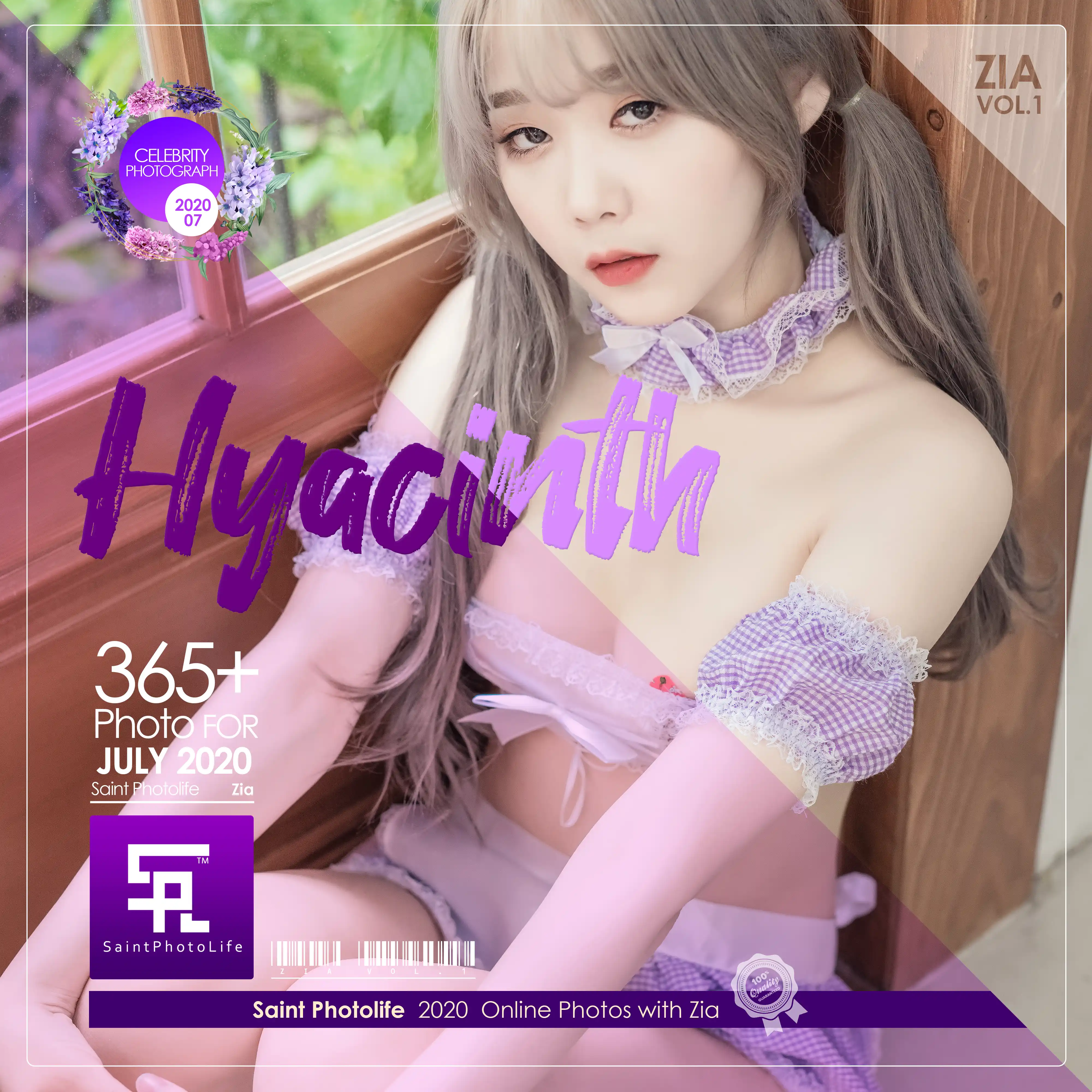 SAINT Photolife Vol.0078 Zia (지아) Vol.01 Hyacinth [76P 476MB] - 第4张