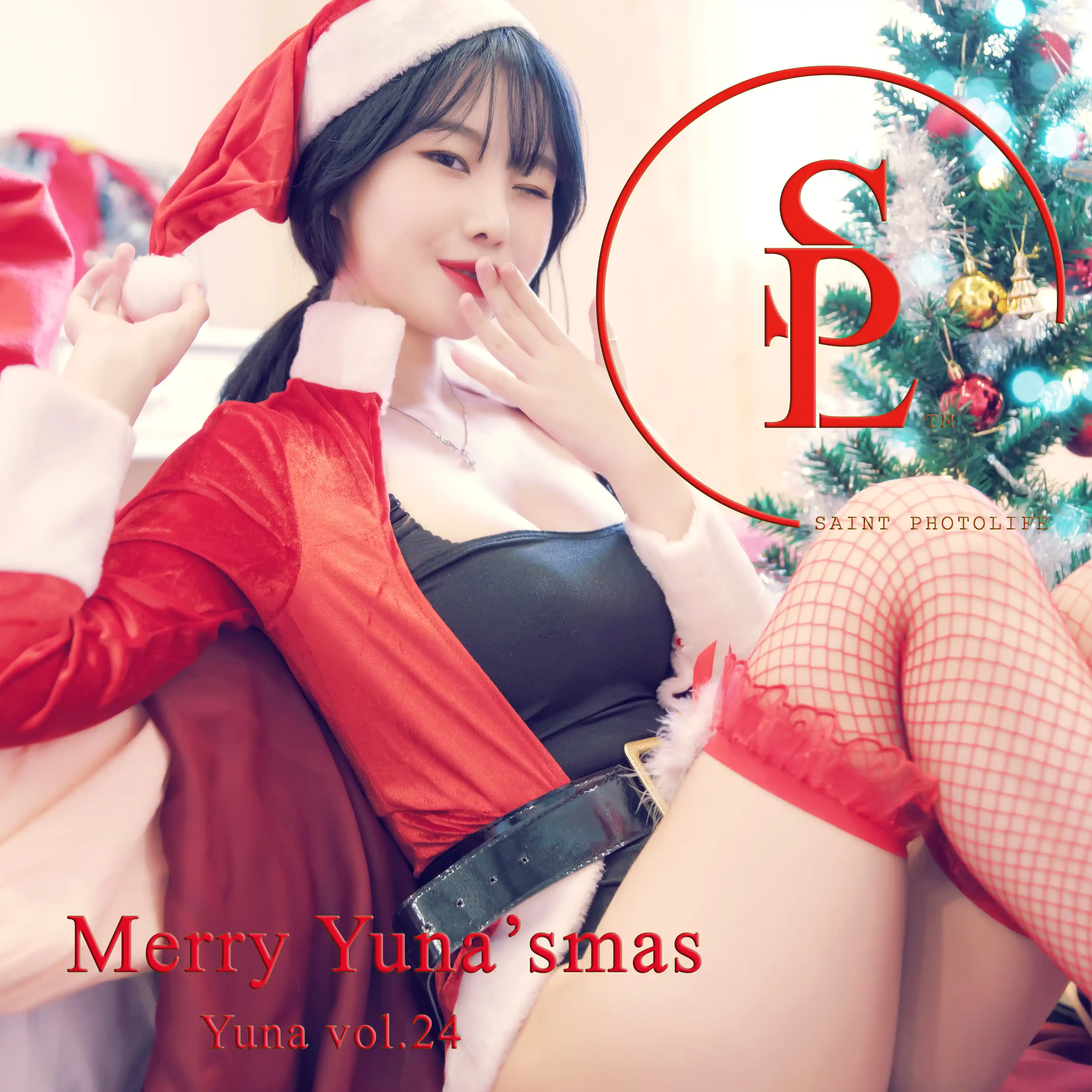 SAINT Photolife Vol.0128 Yuna (유나) Vol.24 Merry Yuna’s Xmas [65P／393MB] - 第4张