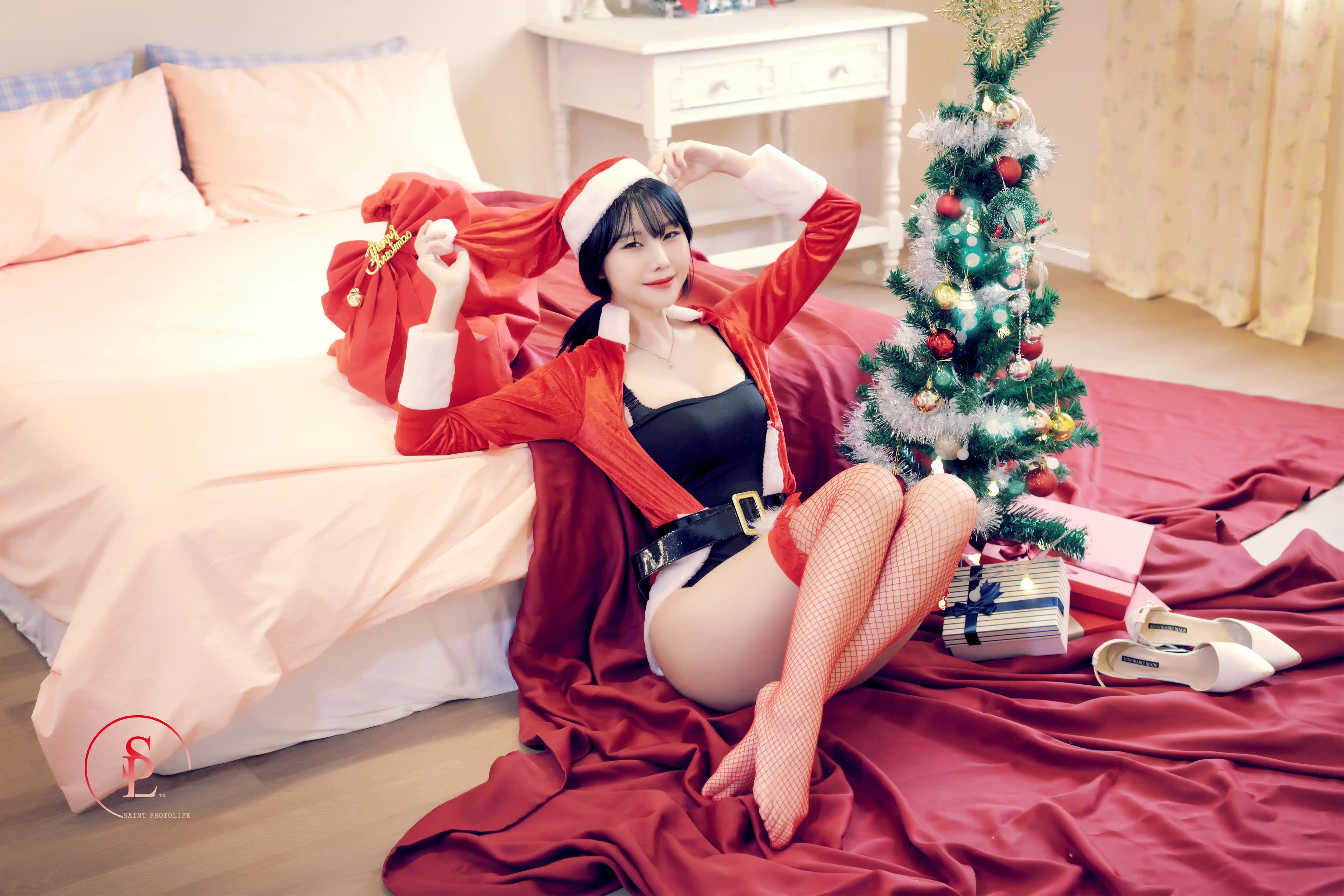 SAINT Photolife Vol.0128 Yuna (유나) Vol.24 Merry Yuna’s Xmas [65P／393MB] - 第3张