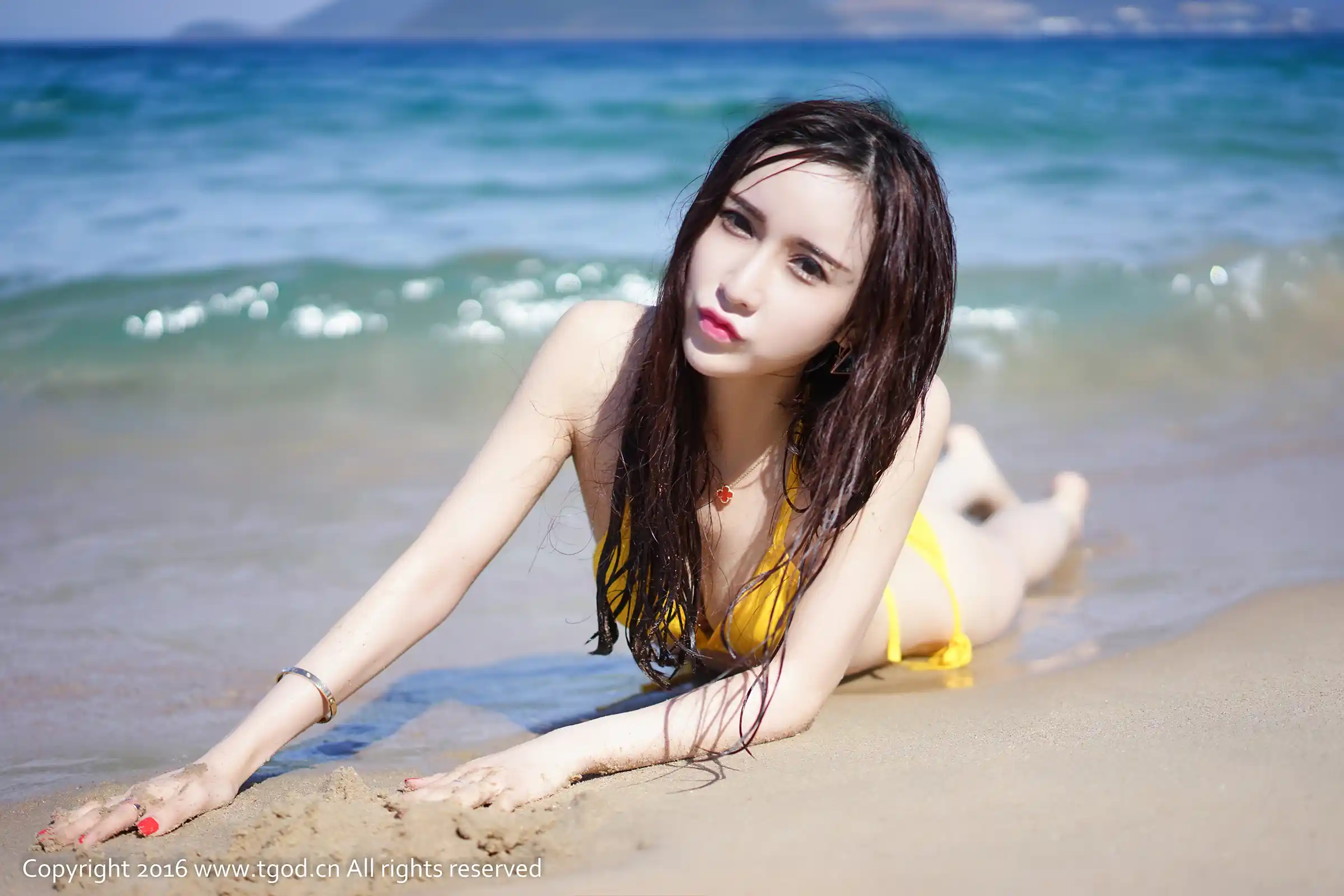 TGOD推女神 2016.05.20 Eva_茜茜 越南芽庄第二刊 [40+1P-62M] - 第2张